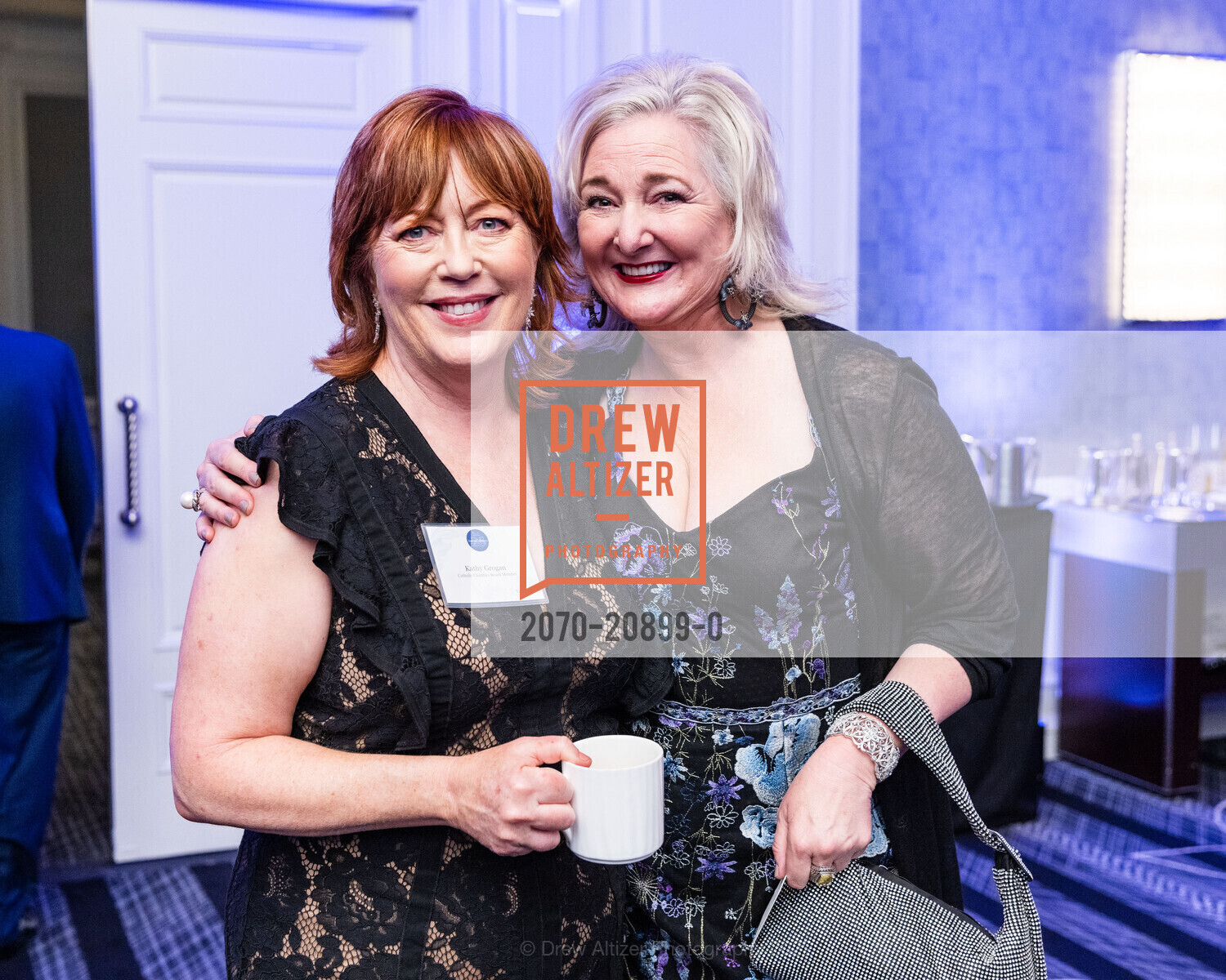 Kathy Grogan, AnneMarie Conroy, Catholic Charities Loaves and Fishes Gala 2022, The Ritz Carlton. 600 Stockton St, SF, CA 94108 US, September 30th, 2022, Photo #2070-20899-0 Kathy Grogan, AnneMarie Conroy, Photo #2070-20899-0
