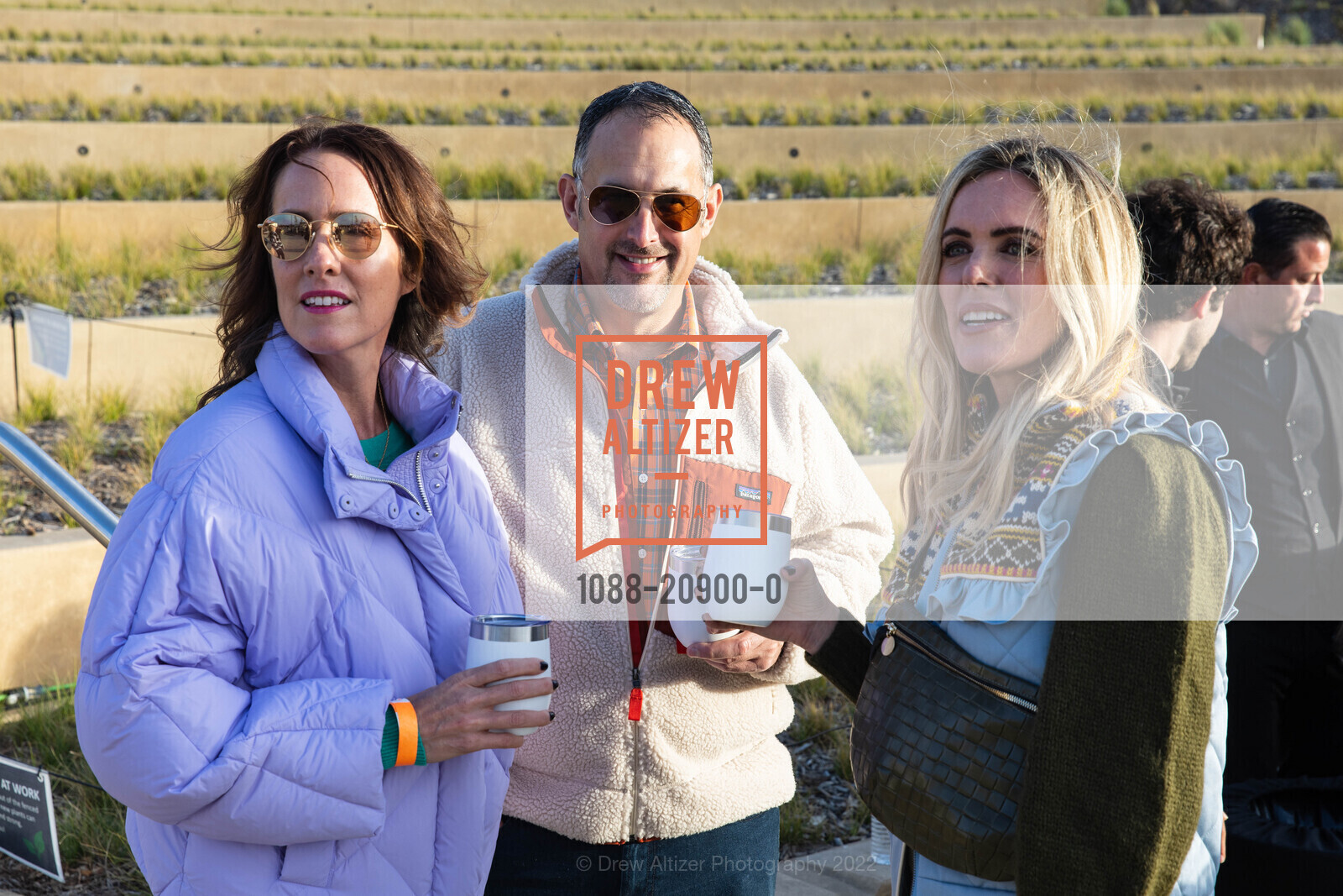 Kelly Fair, Mike Lee, Ali Fried, Trails Forever Gala, Presidio Tunnel Tops. 210 Lincoln Blvd, SF, CA 94129, September 30th, 2022, Photo #1088-20900-0 Kelly Fair, Mike Lee, Ali Fried, Photo #1088-20900-0