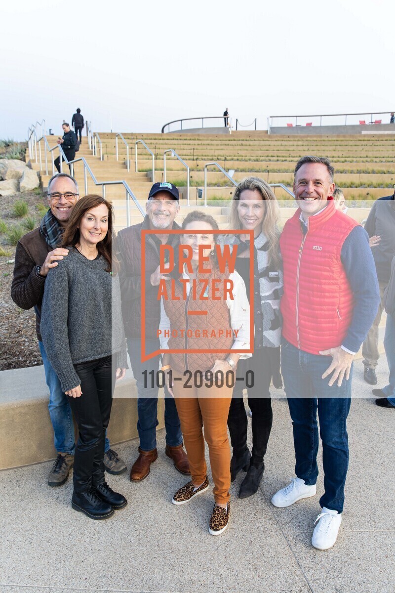 John Hoenigman, Amanda Hoenigman, Mark Perry, Melanie Peña, Alex Lyon, David Lyon, Trails Forever Gala, Presidio Tunnel Tops. 210 Lincoln Blvd, SF, CA 94129, September 30th, 2022, Photo #1101-20900-0 John Hoenigman, Amanda Hoenigman, Mark Perry, Melanie Peña, Alex Lyon, David Lyon, Photo #1101-20900-0