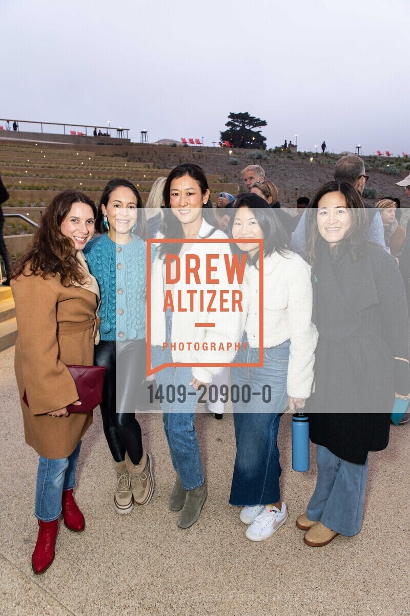 Dahlia Topkis, Lauren Kahn, Vicky Hiatt, Joanne To, Rachel Uredick, Trails Forever Gala, Presidio Tunnel Tops. 210 Lincoln Blvd, SF, CA 94129, September 30th, 2022, Photo #1409-20900-0 Dahlia Topkis, Lauren Kahn, Vicky Hiatt, Joanne To, Rachel Uredick, Photo #1409-20900-0