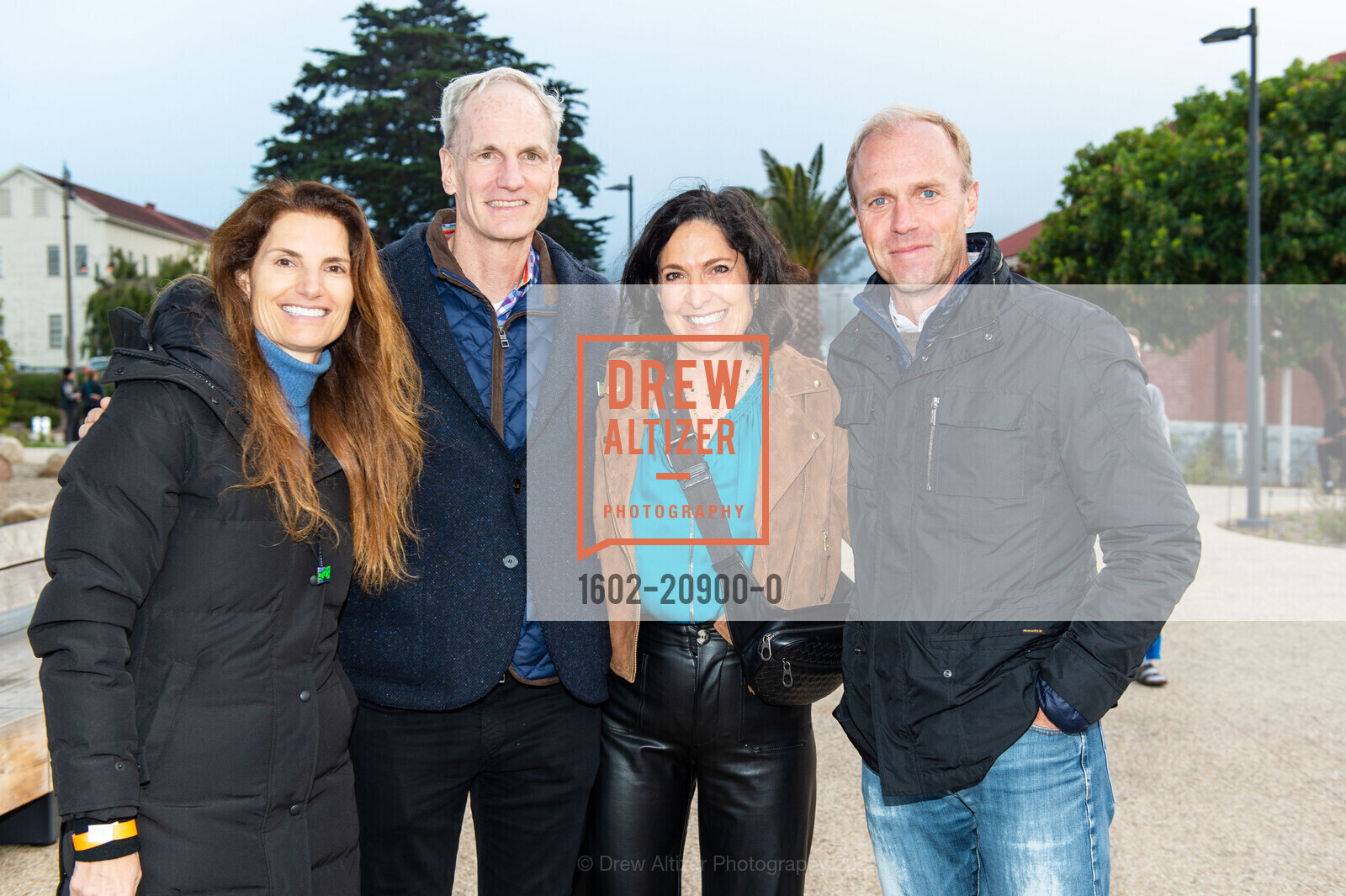 Anita Demas, Andy Scott, Stacy Scott, Rob Thompson, Trails Forever Gala, Presidio Tunnel Tops. 210 Lincoln Blvd, SF, CA 94129, September 30th, 2022, Photo #1602-20900-0 Anita Demas, Andy Scott, Stacy Scott, Rob Thompson, Photo #1602-20900-0
