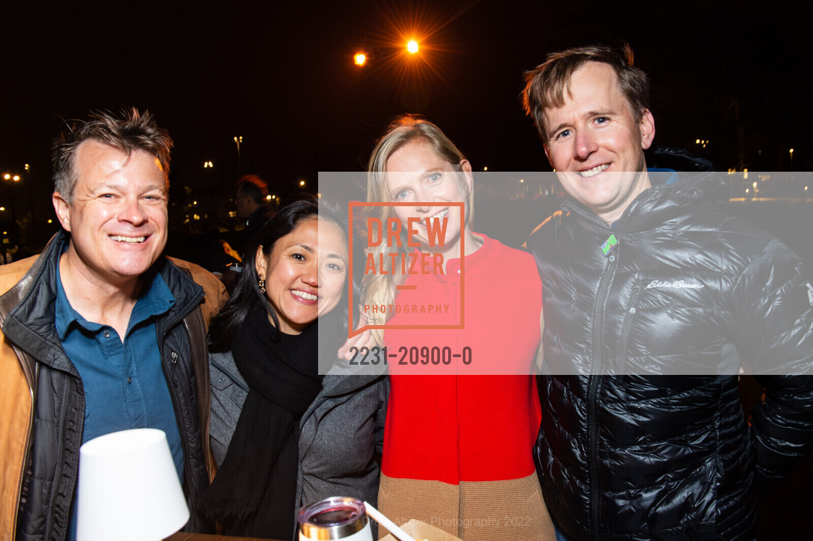 Brent Looney, Livia Sato, Sarah Ives, Mike Montgomery, Trails Forever Gala, Presidio Tunnel Tops. 210 Lincoln Blvd, SF, CA 94129, September 30th, 2022, Photo #2231-20900-0 Brent Looney, Livia Sato, Sarah Ives, Mike Montgomery, Photo #2231-20900-0