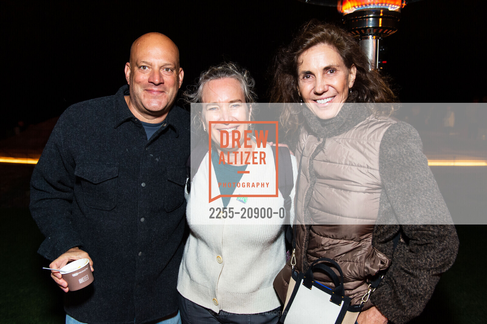 Matt Werdegar, Monique Schaulis, Kate Ditzler, Trails Forever Gala, Presidio Tunnel Tops. 210 Lincoln Blvd, SF, CA 94129, September 30th, 2022, Photo #2255-20900-0 Matt Werdegar, Monique Schaulis, Kate Ditzler, Photo #2255-20900-0