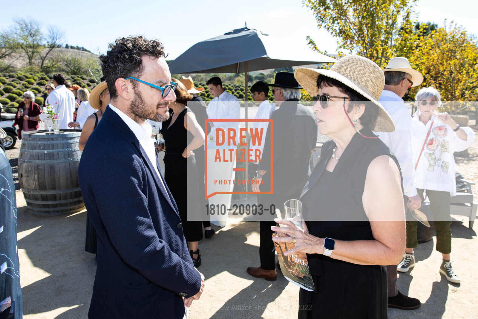 Blake Zidell, Becky Saeger, ODC's Fall for Art 2022, McEvoy Ranch. 5935 red hill road petaluma ca, October 2nd, 2022, Photo #1810-20903-0 Blake Zidell, Becky Saeger, Photo #1810-20903-0