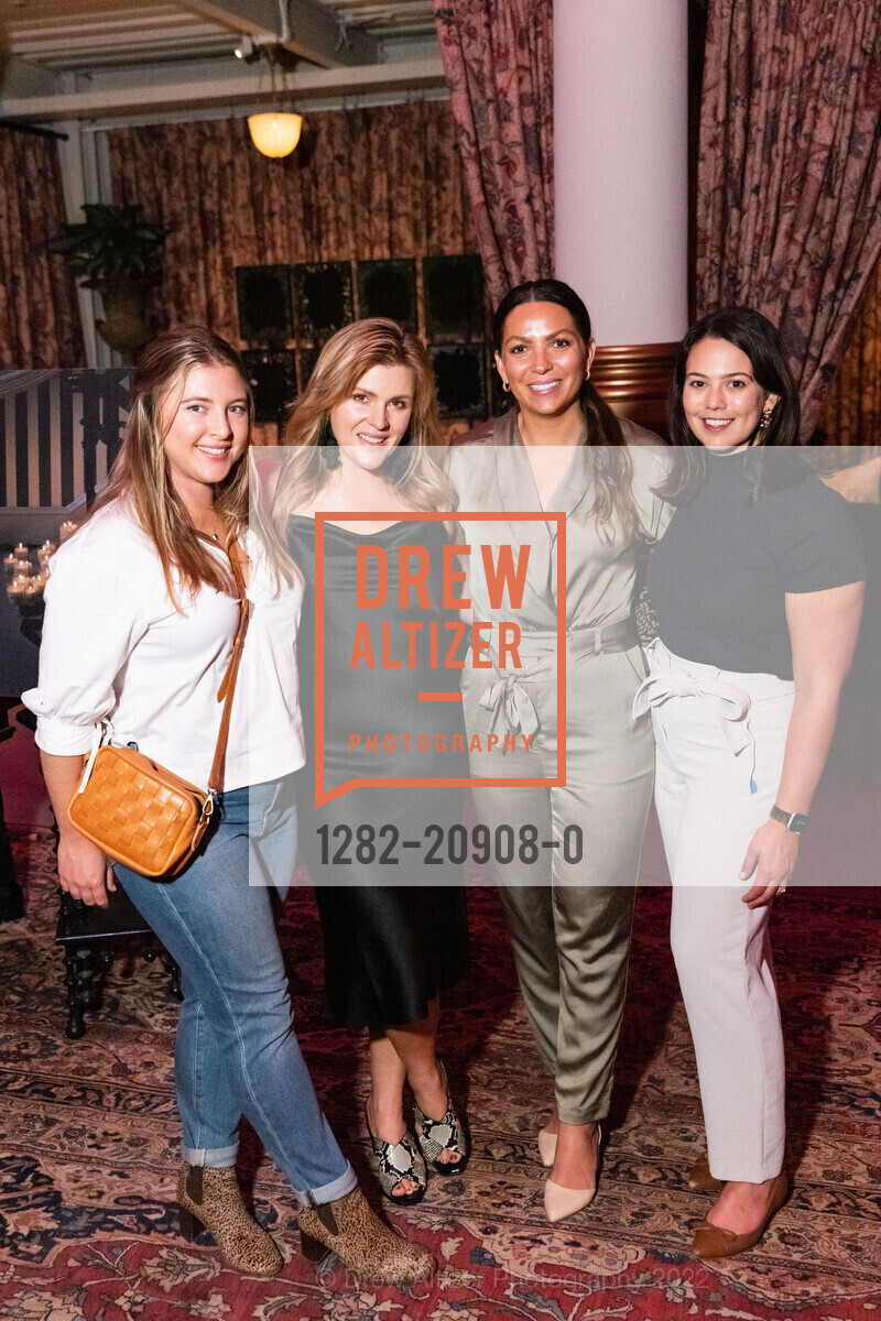 Julia Causey, Amanda Sussex, Sarah Warlick, Madison DiNapoli, Junior League of San Francisco Home Tour 2022, Saint Joseph’s Arts Society. 1401 Howard St, SF, CA 94103, October 3rd, 2022, Photo #1282-20908-0 Julia Causey, Amanda Sussex, Sarah Warlick, Madison DiNapoli, Photo #1282-20908-0