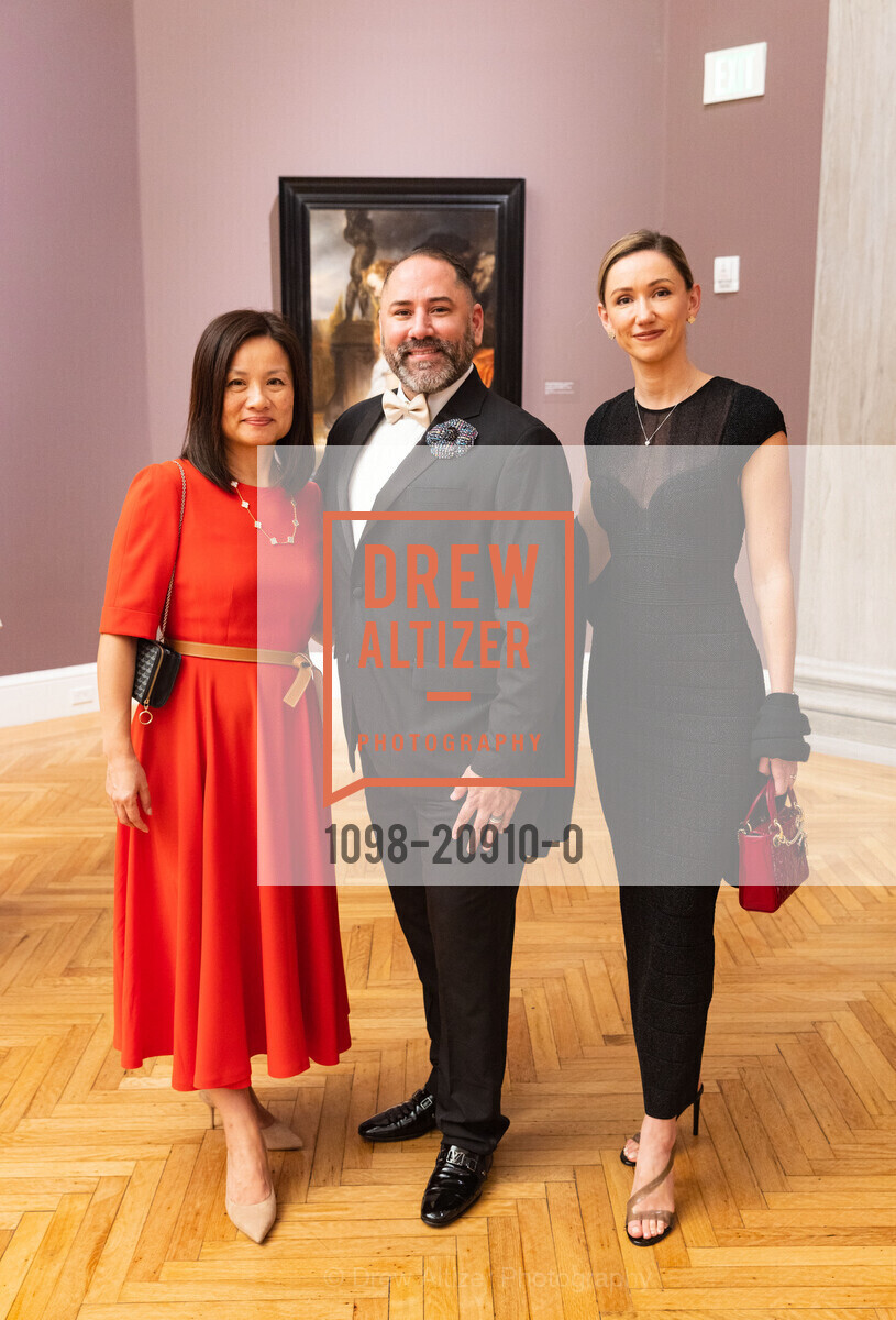 Nancy Bai, Antonio Carranza, Anna Osipova, Van Cleef & Arpels at the Legion of Honor, Legion of Honor. 100 34th Ave, SF, CA 94121 US, Photo #1098-20910-0 Nancy Bai, Antonio Carranza, Anna Osipova, Photo #1098-20910-0