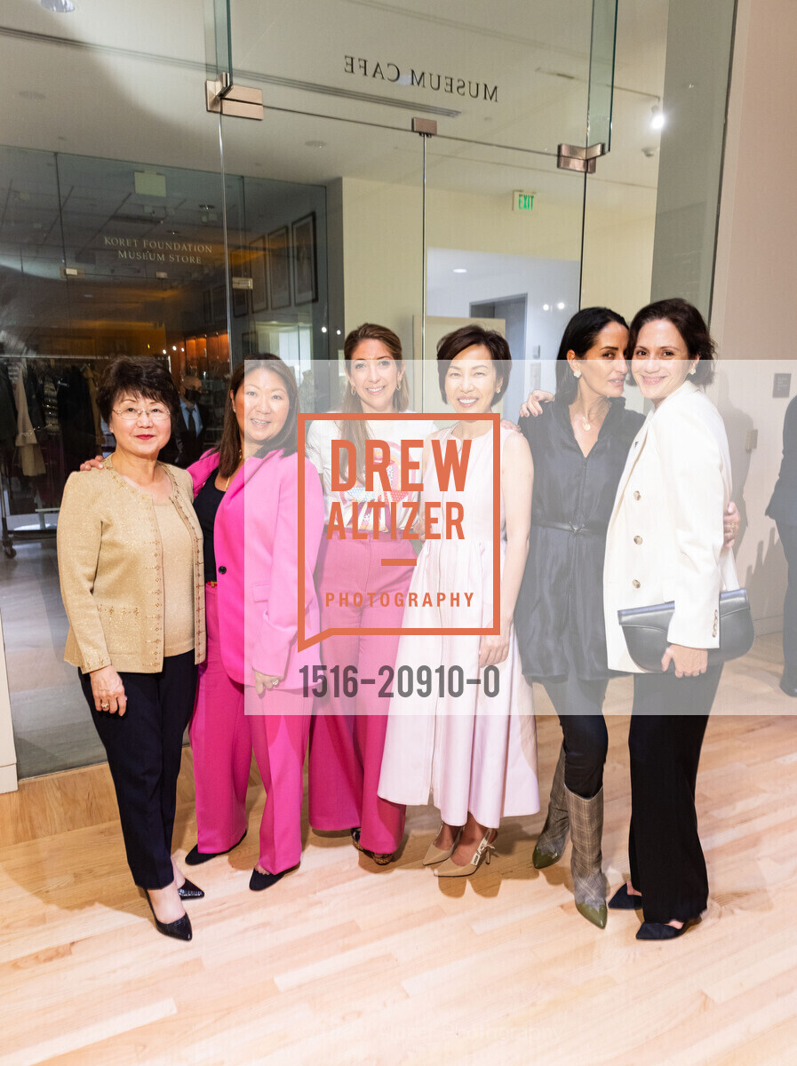 Lily Vongwattanakit, Marissa Barone, Helen King, Anajade Laouichi, Jamie Thompson, Van Cleef & Arpels at the Legion of Honor, Legion of Honor. 100 34th Ave, SF, CA 94121 US, Photo #1516-20910-0 Lily Vongwattanakit, Marissa Barone, Helen King, Anajade Laouichi, Jamie Thompson, Photo #1516-20910-0