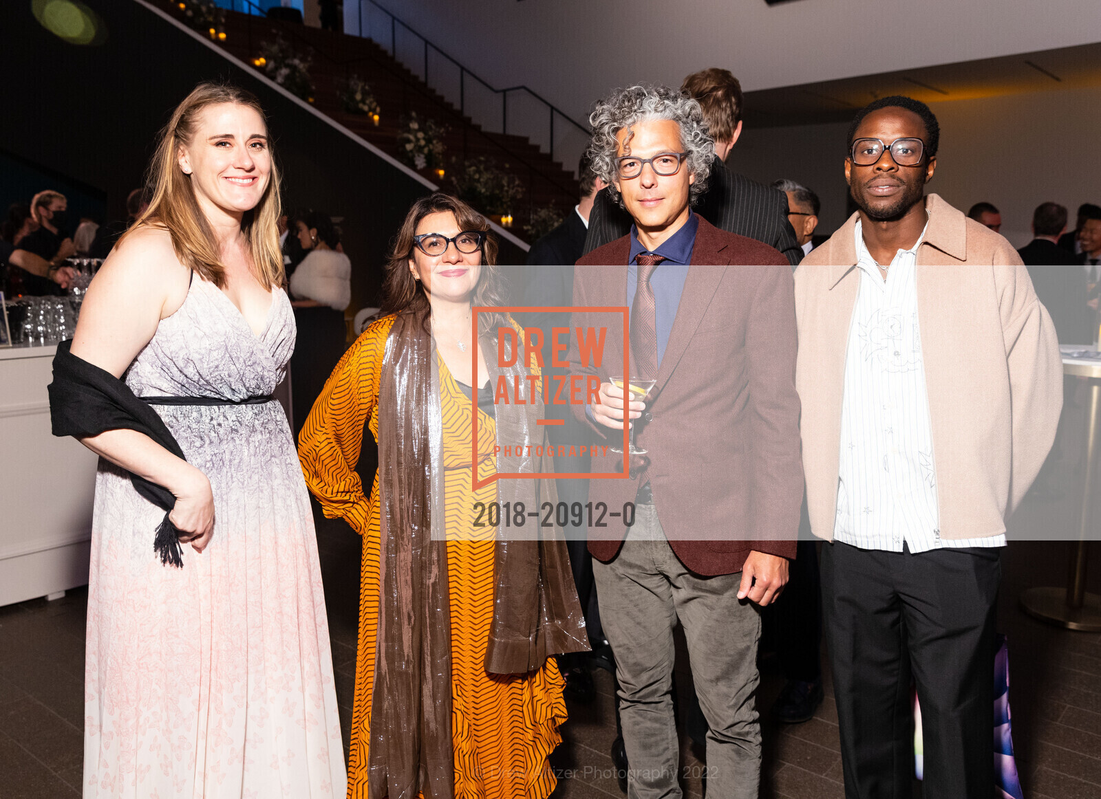 Jana Keegan, Ranu Mukherjee, Gego Lombardi, On The Edge 2022 at The DeYoung Museum, DeYoung Museum. 50 Hagiwara Tea Garden Dr, SF, CA 94118 US, October 6th, 2022, Photo #2018-20912-0 Jana Keegan, Ranu Mukherjee, Gego Lombardi, Photo #2018-20912-0