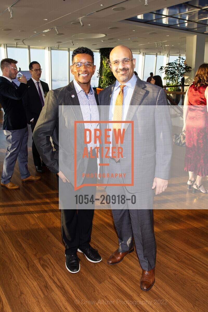 Jeffrey Myers, Tarun Arora, UCSF Neurosurgery Event, Salesforce Tower. 415 Mission St, SF, CA 94105 US, October 8th, 2022, Photo #1054-20918-0 Jeffrey Myers, Tarun Arora, Photo #1054-20918-0