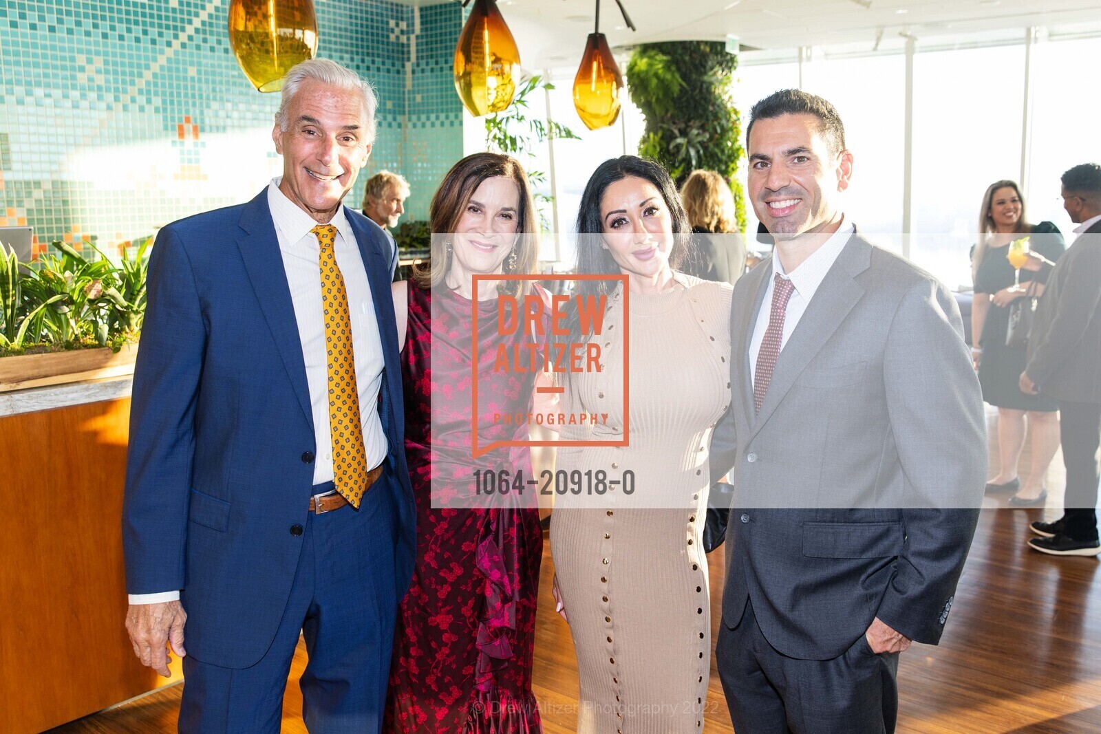Mitchel Berger, Joan Berger, Ilina Abla, Adib Abla, UCSF Neurosurgery Event, Salesforce Tower. 415 Mission St, SF, CA 94105 US, October 8th, 2022, Photo #1064-20918-0 Mitchel Berger, Joan Berger, Ilina Abla, Adib Abla, Photo #1064-20918-0