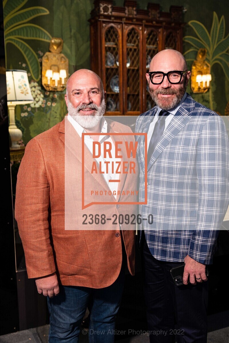 Geoffrey De Sousa, Jose Manuel Alorda, The San Francisco Fall Show Opening Night Gala 2022, Festival Pavilion. 38 Fort Mason, SF, CA 94123 US, October 12th, 2022, Photo #2368-20926-0 Geoffrey De Sousa, Jose Manuel Alorda, Photo #2368-20926-0