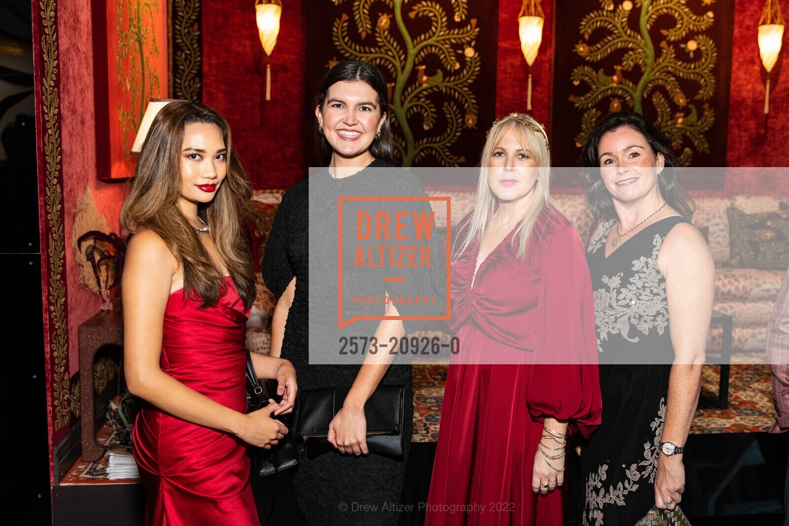 Ysabelli Cusi, Marissa Frazier, Tanya Montgomery, Trisha Clayton, The San Francisco Fall Show Opening Night Gala 2022, Festival Pavilion. 38 Fort Mason, SF, CA 94123 US, October 12th, 2022, Photo #2573-20926-0 Ysabelli Cusi, Marissa Frazier, Tanya Montgomery, Trisha Clayton, Photo #2573-20926-0