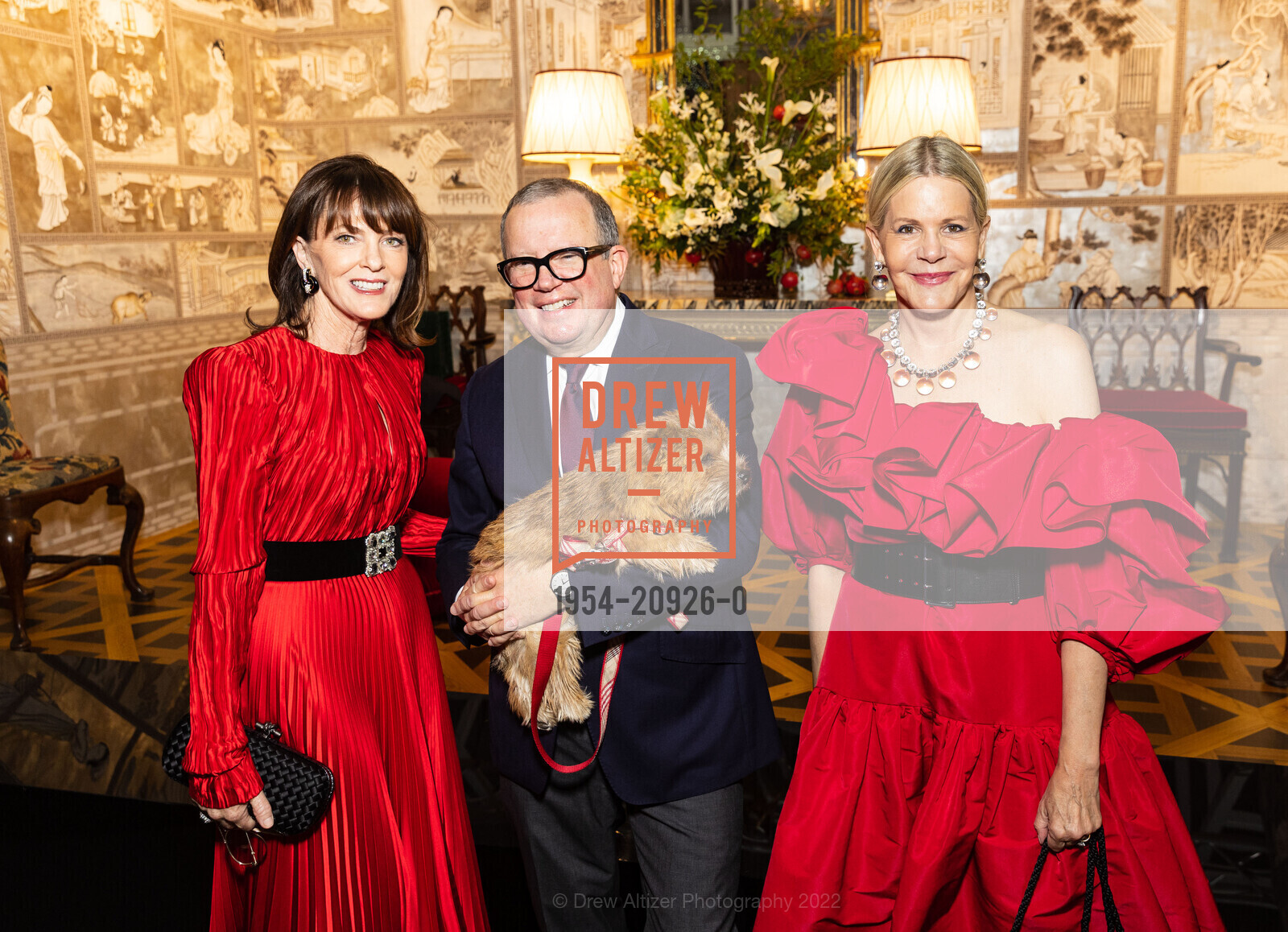 Allison Speer, Alex Papachristidis, Mary Beth Shimmon, The San Francisco Fall Show Opening Night Gala 2022, Festival Pavilion. 38 Fort Mason, SF, CA 94123 US, October 12th, 2022, Photo #1954-20926-0 Allison Speer, Alex Papachristidis, Mary Beth Shimmon, Photo #1954-20926-0