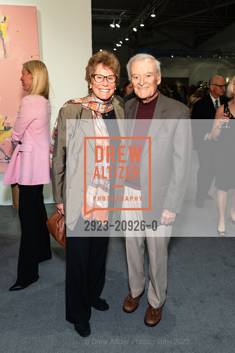Wendy Paskin Jordan, Frank Jordan, The San Francisco Fall Show Opening Night Gala 2022, Festival Pavilion. 38 Fort Mason, SF, CA 94123 US, October 12th, 2022, Photo #2923-20926-0 Wendy Paskin Jordan, Frank Jordan, Photo #2923-20926-0