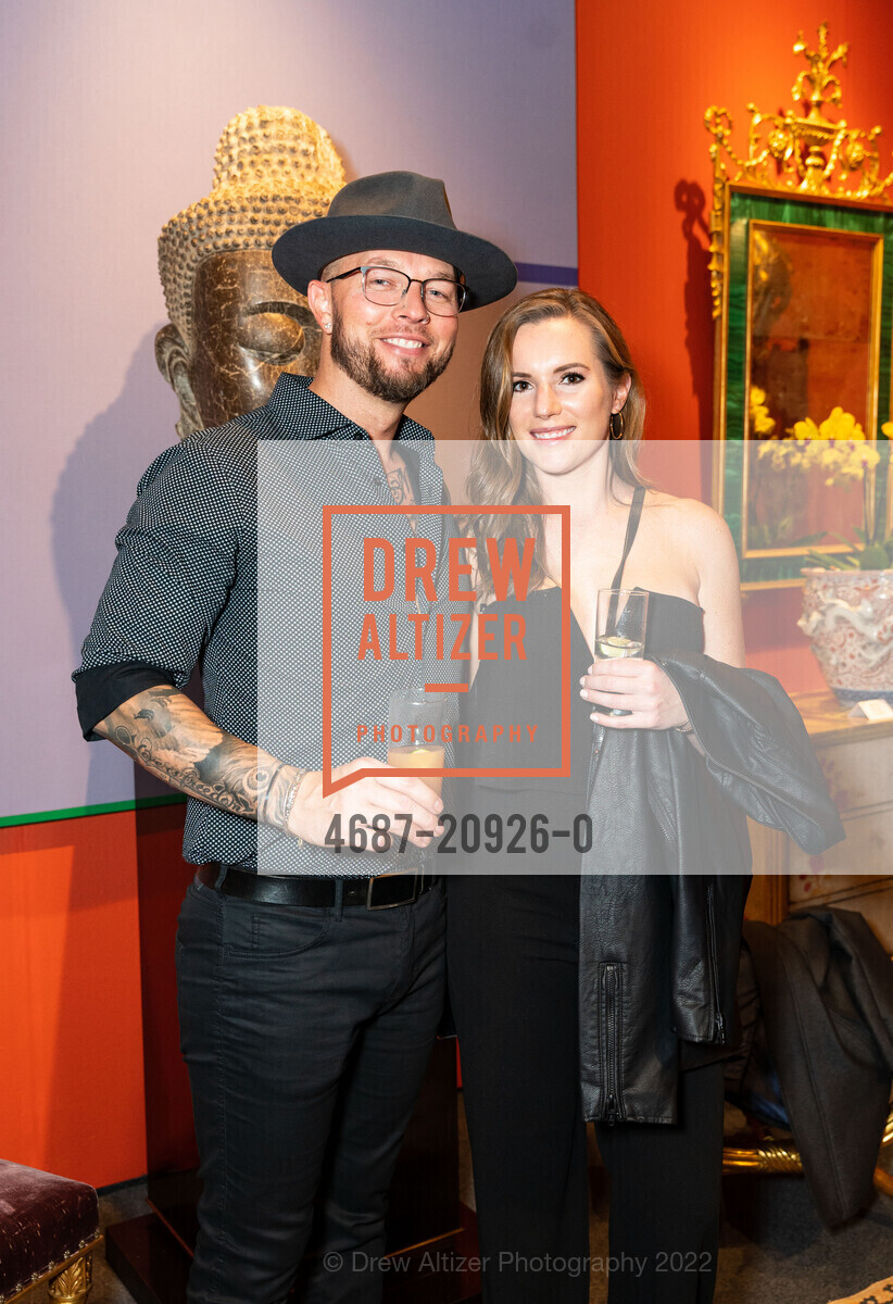 Sean Clark, Dana Bouchard, The San Francisco Fall Show Opening Night Gala 2022, Festival Pavilion. 38 Fort Mason, SF, CA 94123 US, October 12th, 2022, Photo #4687-20926-0 Sean Clark, Dana Bouchard, Photo #4687-20926-0