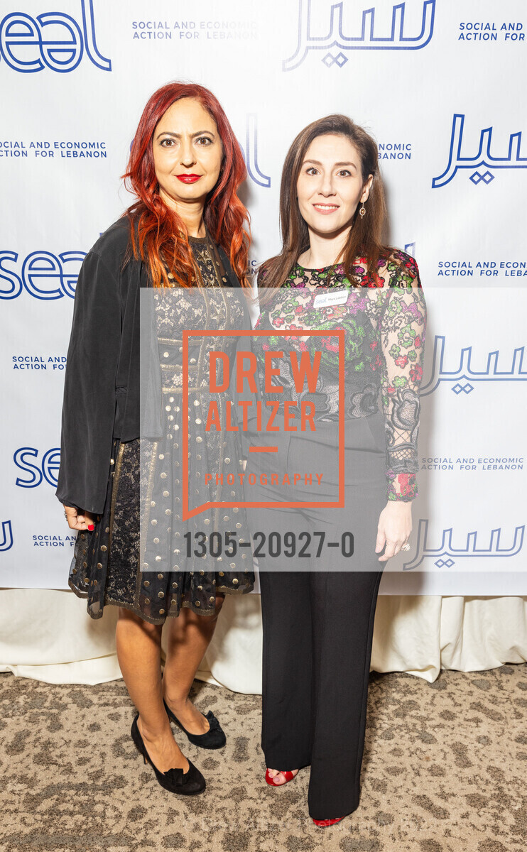 Lina Khatib, Maya Labban, SEAL Benefit for Social and Economic Action for Lebanon Benefit Event, Sharon Heights. menlo park, October 12th, 2022, Photo #1305-20927-0 Lina Khatib, Maya Labban, Photo #1305-20927-0