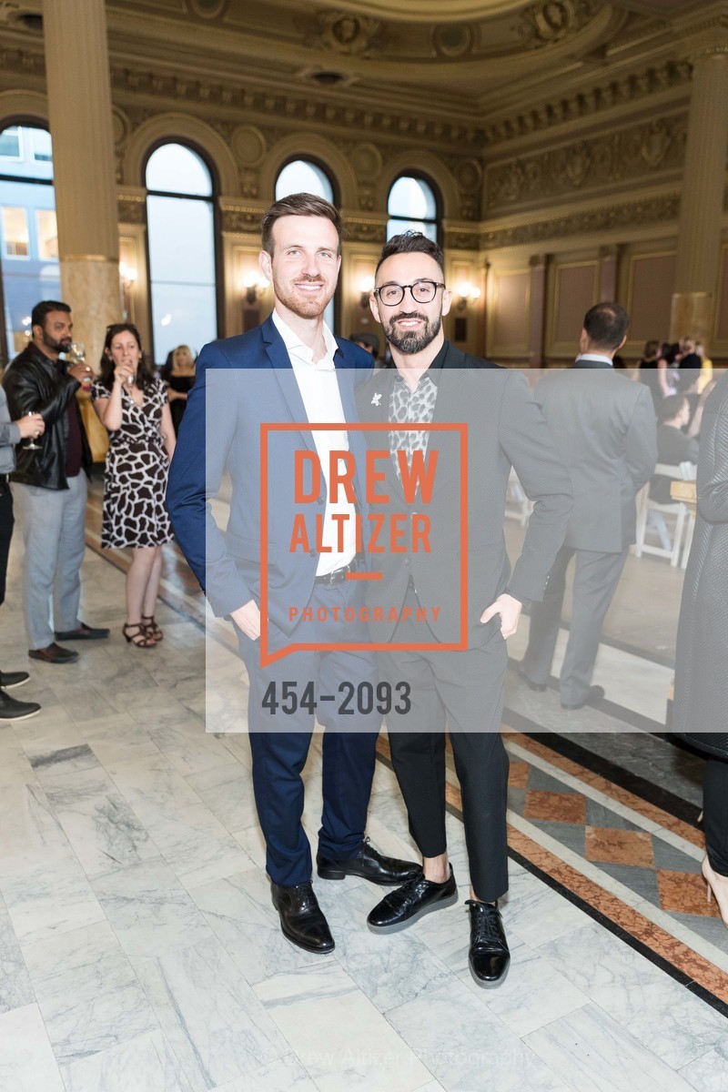 Stefan Kalomoiris, Stephan Rabimov, Major Obsessions Spring/ Summer 2017 Fashion Show at at One Jones, Hibernia Bank Building. 1 Jones St San Francisco, California 94102, Photo #454-2093 Stefan Kalomoiris, Stephan Rabimov, Photo #454-2093