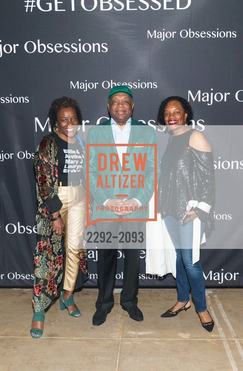 Robin Brown, Willie Brown, Susan Brown, Major Obsessions Spring/ Summer 2017 Fashion Show at at One Jones, Hibernia Bank Building. 1 Jones St San Francisco, California 94102, Photo #2292-2093 Robin Brown, Willie Brown, Susan Brown, Photo #2292-2093