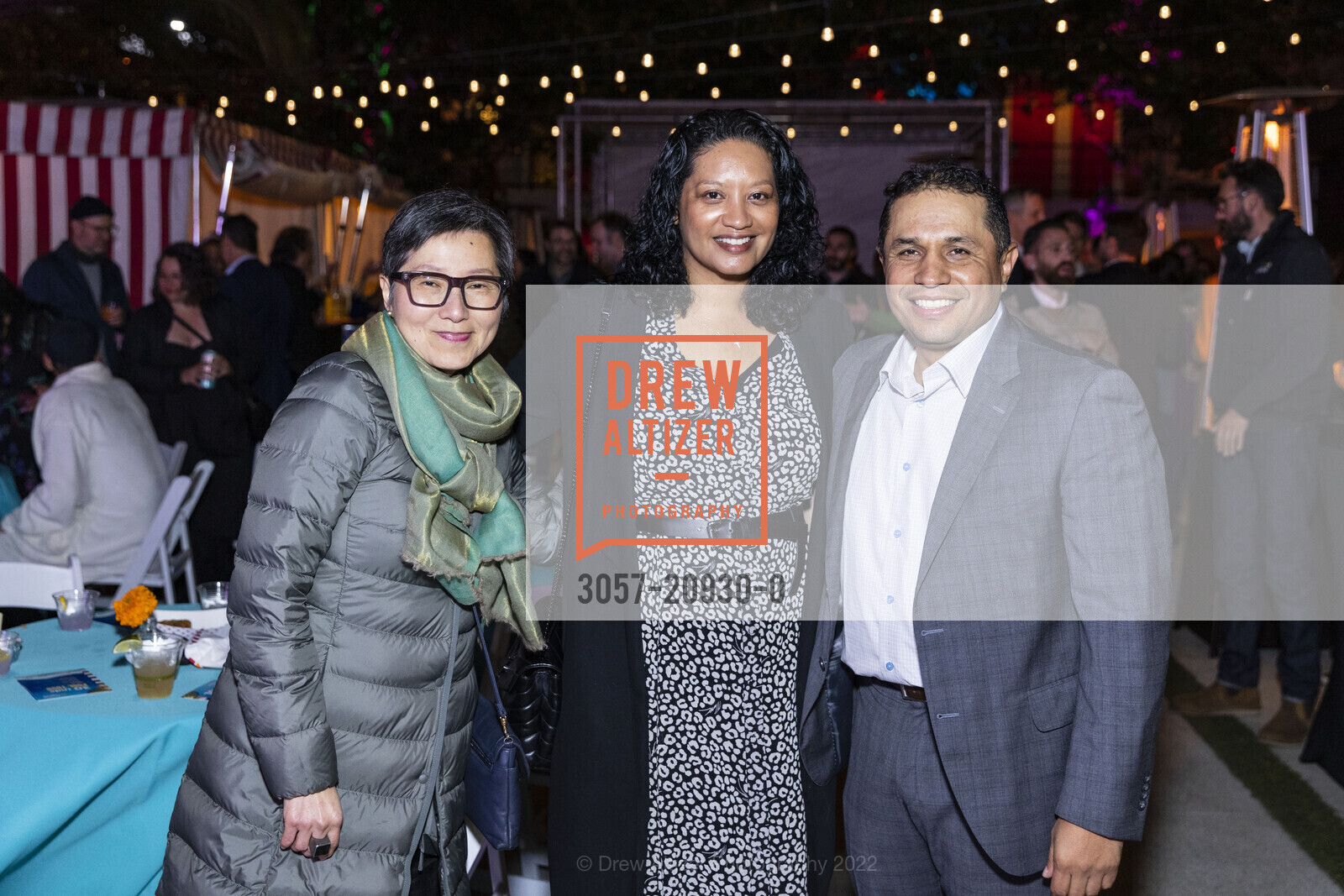 Wylie Liu, Tiffany Bohee, Maurilio Leon, TNDC's Annual Pool Toss 2022, Phoenix Hotel. 601 Eddy St, SF, CA 94109 US, October 13th, 2022, Photo #3057-20930-0 Wylie Liu, Tiffany Bohee, Maurilio Leon, Photo #3057-20930-0