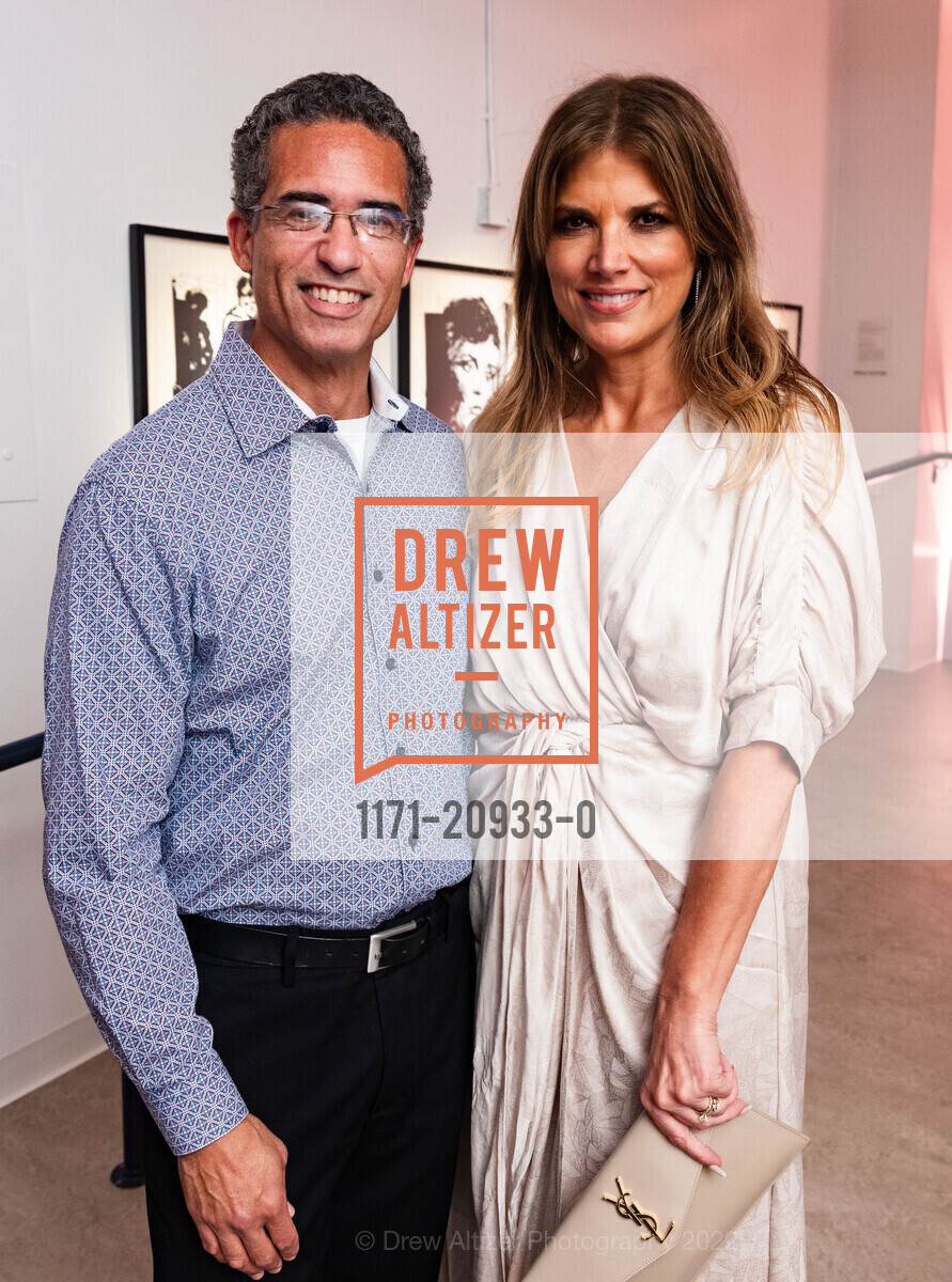 Erik Revai, Clarissa Nicosia Prentice, Kendall Wilkinson Design's 30th Anniversary Party, Arion Press Arion Press @ 1802 Hays Street, SF, CA 94129 US. 1802 Hays Street, SF, CA 94129 US, October 13th, 2022, Photo #1171-20933-0 Erik Revai, Clarissa Nicosia Prentice, Photo #1171-20933-0