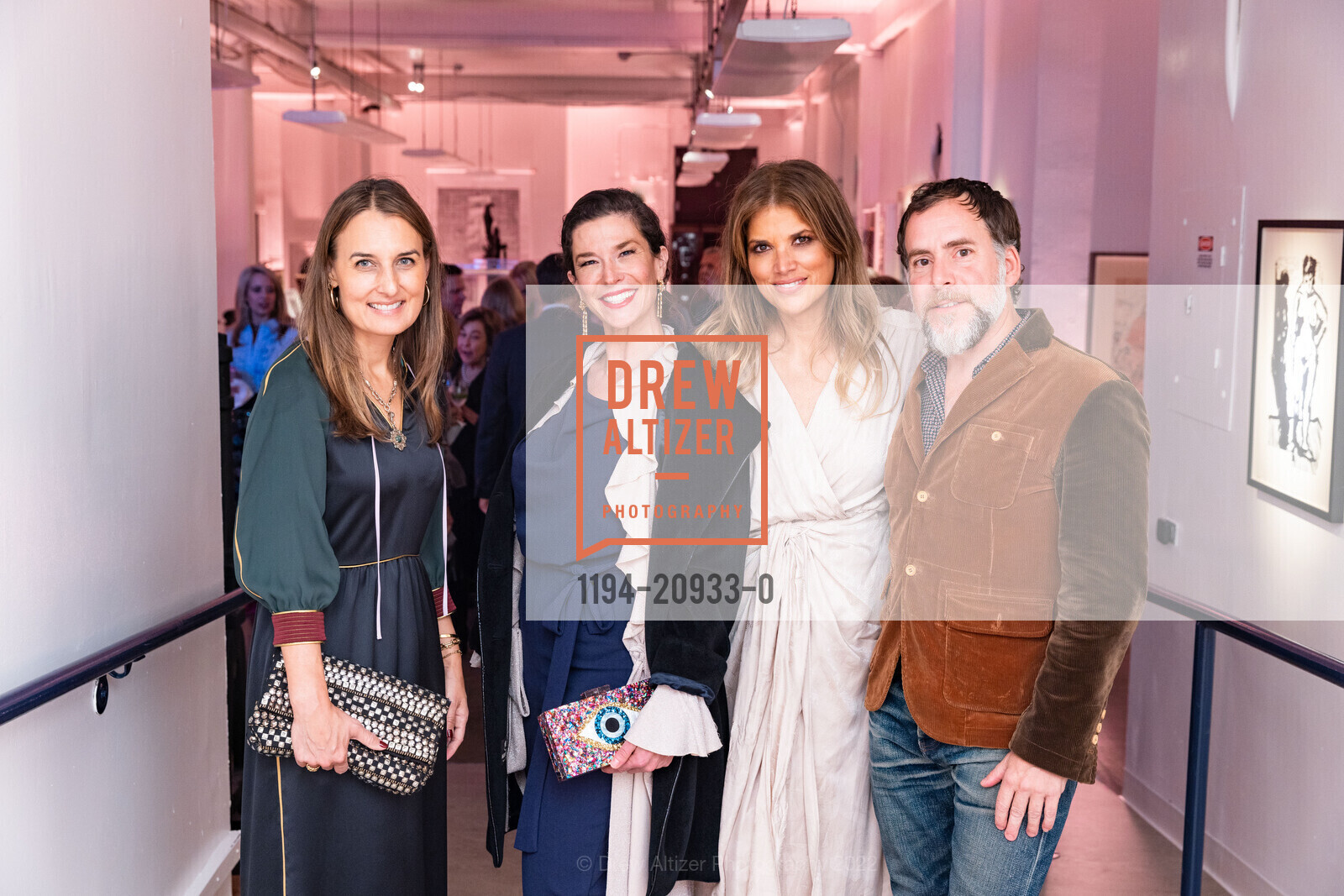 Jennifer Cerchiai, Emily Cowan, Clarissa Nicosia Prentice, John Toya, Kendall Wilkinson Design's 30th Anniversary Party, Arion Press Arion Press @ 1802 Hays Street, SF, CA 94129 US. 1802 Hays Street, SF, CA 94129 US, October 13th, 2022, Photo #1194-20933-0 Jennifer Cerchiai, Emily Cowan, Clarissa Nicosia Prentice, John Toya, Photo #1194-20933-0