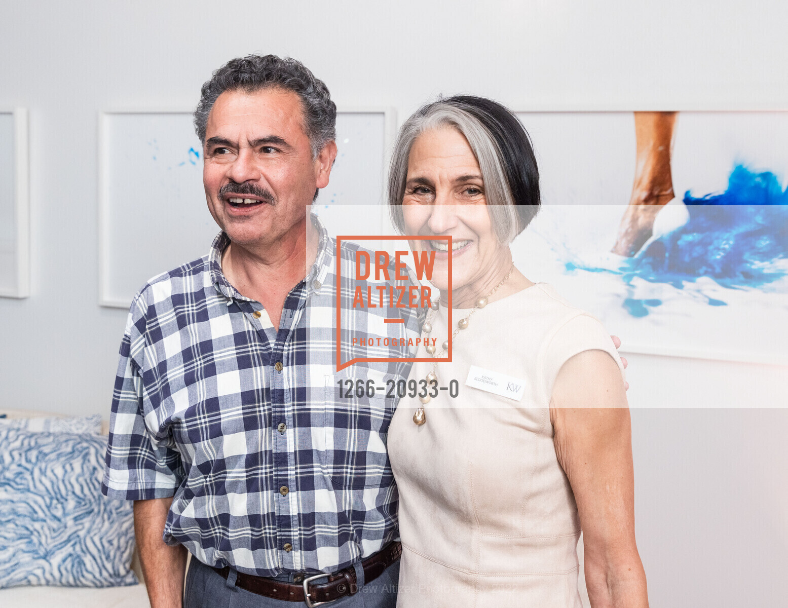 Alfonso Lara, Kathy Bloodworth, Kendall Wilkinson Design's 30th Anniversary Party, Arion Press Arion Press @ 1802 Hays Street, SF, CA 94129 US. 1802 Hays Street, SF, CA 94129 US, October 13th, 2022, Photo #1266-20933-0 Alfonso Lara, Kathy Bloodworth, Photo #1266-20933-0