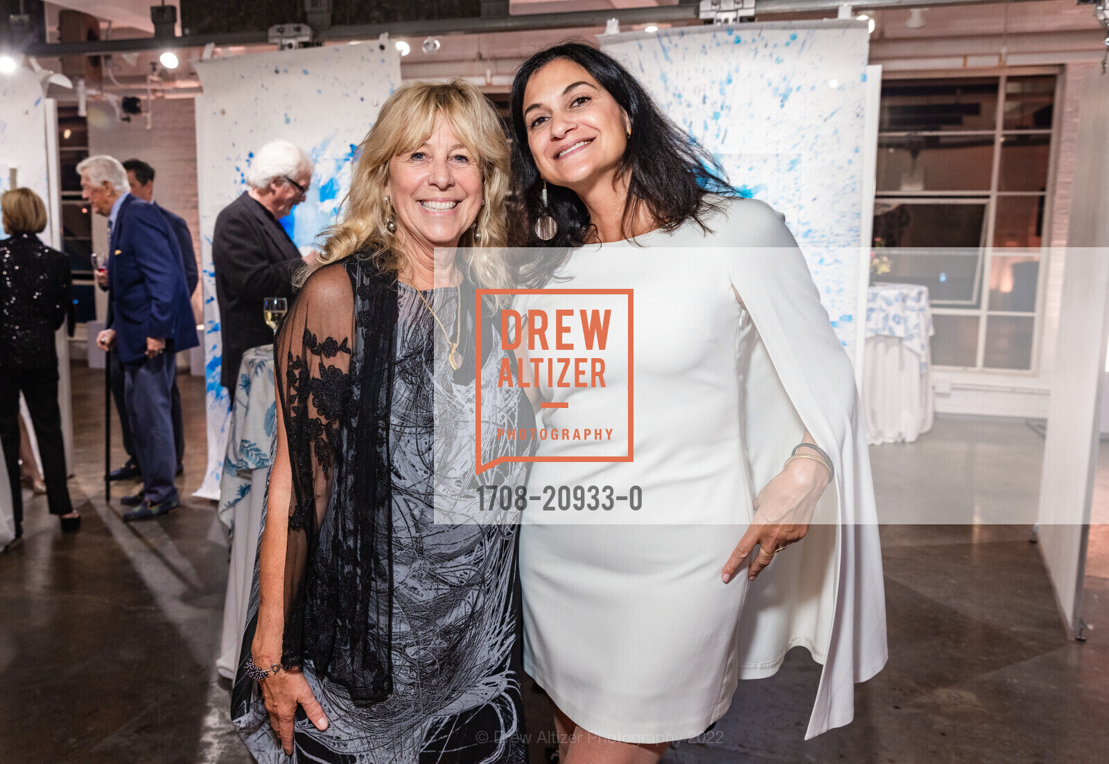 Joyce Arnowitz, Laurie Harden, Kendall Wilkinson Design's 30th Anniversary Party, Arion Press Arion Press @ 1802 Hays Street, SF, CA 94129 US. 1802 Hays Street, SF, CA 94129 US, October 13th, 2022, Photo #1708-20933-0 Joyce Arnowitz, Laurie Harden, Photo #1708-20933-0