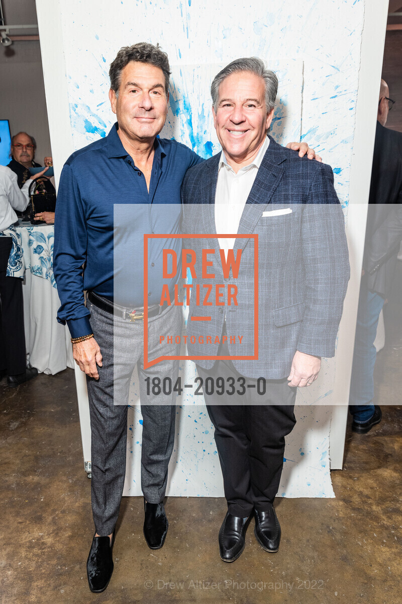 Glenn Risso, Gregg Lynn, Kendall Wilkinson Design's 30th Anniversary Party, Arion Press Arion Press @ 1802 Hays Street, SF, CA 94129 US. 1802 Hays Street, SF, CA 94129 US, October 13th, 2022, Photo #1804-20933-0 Glenn Risso, Gregg Lynn, Photo #1804-20933-0