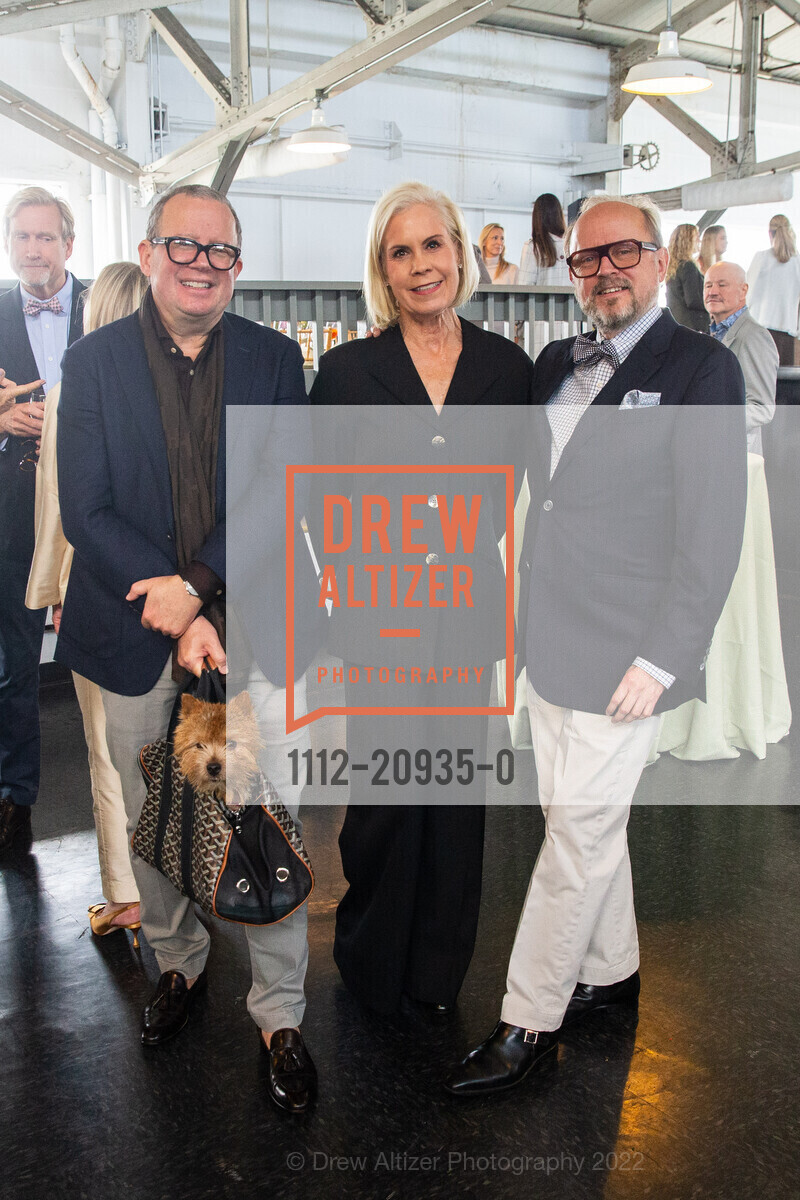 Alex Papachristidis, Mary Buckingham, James Brayton Hall, The Garden Conservancy Luncheon 2022, Festival Pavilion. 2 Marina Blvd, SF, CA 94123 US, October 14th, 2022, Photo #1112-20935-0 Alex Papachristidis, Mary Buckingham, James Brayton Hall, Photo #1112-20935-0