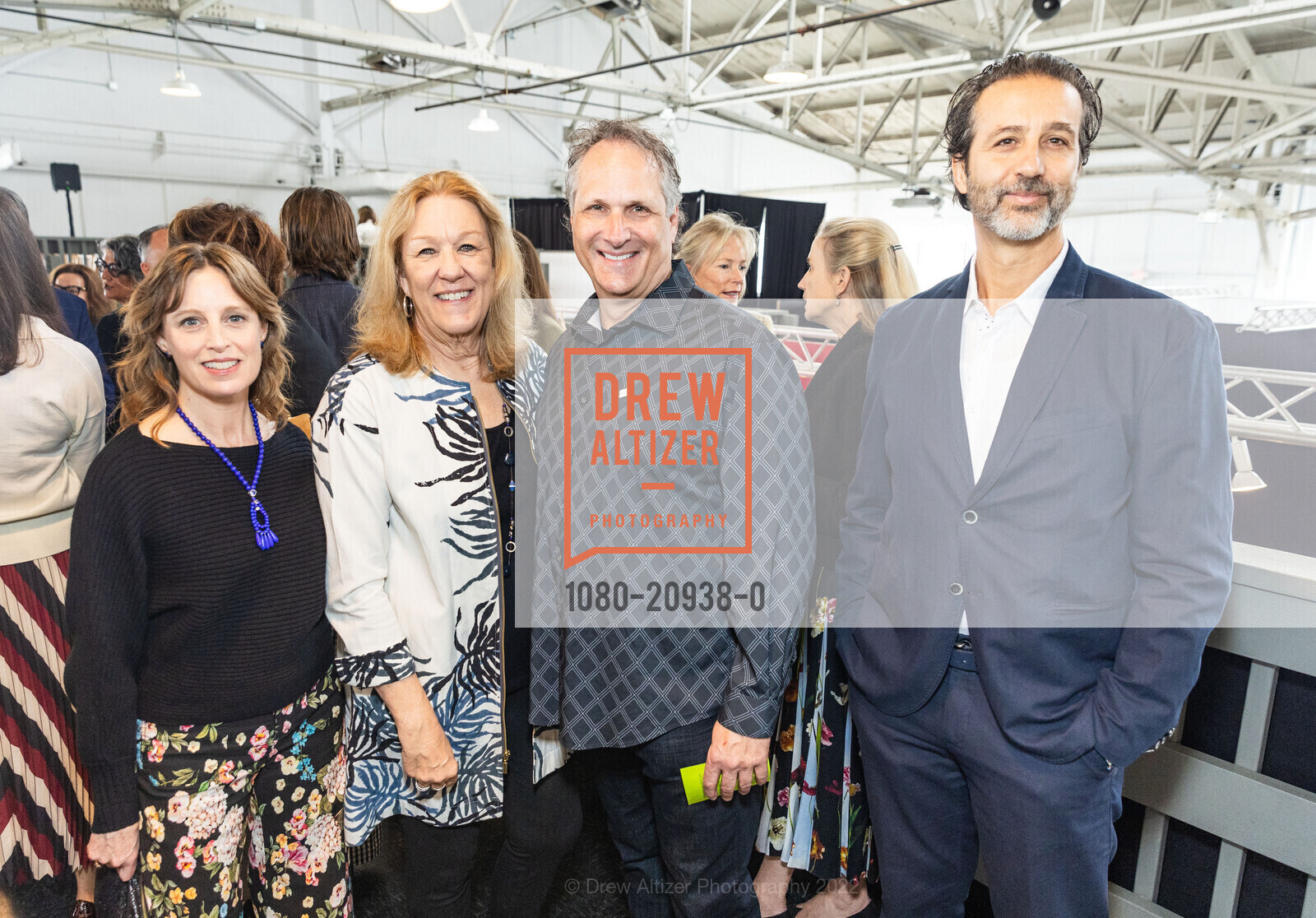 Megan Munoz, Janice Weickum, Bob Kotur, Alessio DeFrancesca, ICAA Luncheon at the SF Fall Show, Fort Mason Festival Pavilion - Mezzanine. Fort Mason Center, SF, CA 94109 US, October 15th, 2022, Photo #1080-20938-0 Megan Munoz, Janice Weickum, Bob Kotur, Alessio DeFrancesca, Photo #1080-20938-0