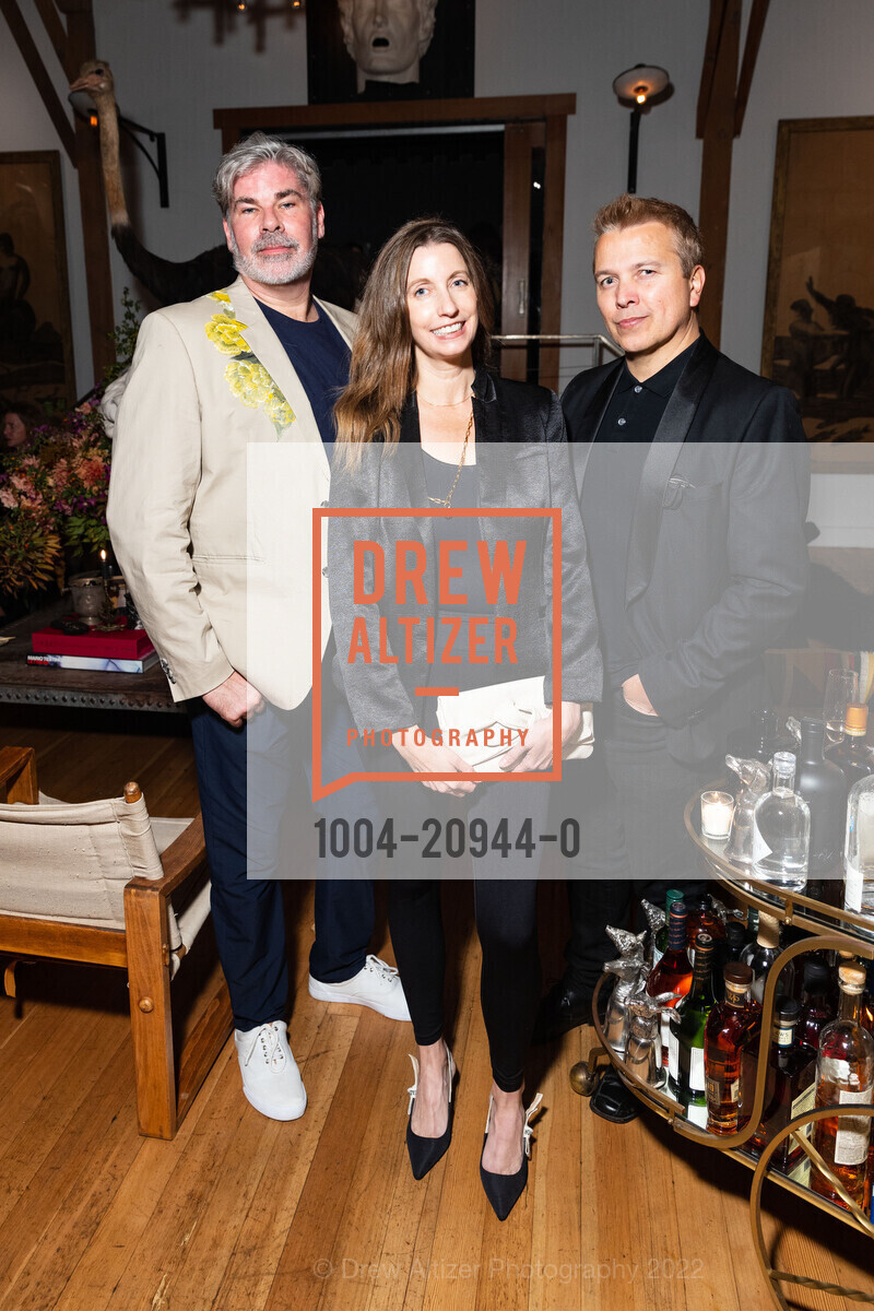Matthew McCaul Turner, JoEllen Dutcher, Marcelo Canut De Bon, Ken Fulk and The Fall Show at The Magic Factory, Ken Fulk's Magic Factory, October 14th, 2022, Photo #1004-20944-0 Matthew McCaul Turner, JoEllen Dutcher, Marcelo Canut De Bon, Photo #1004-20944-0