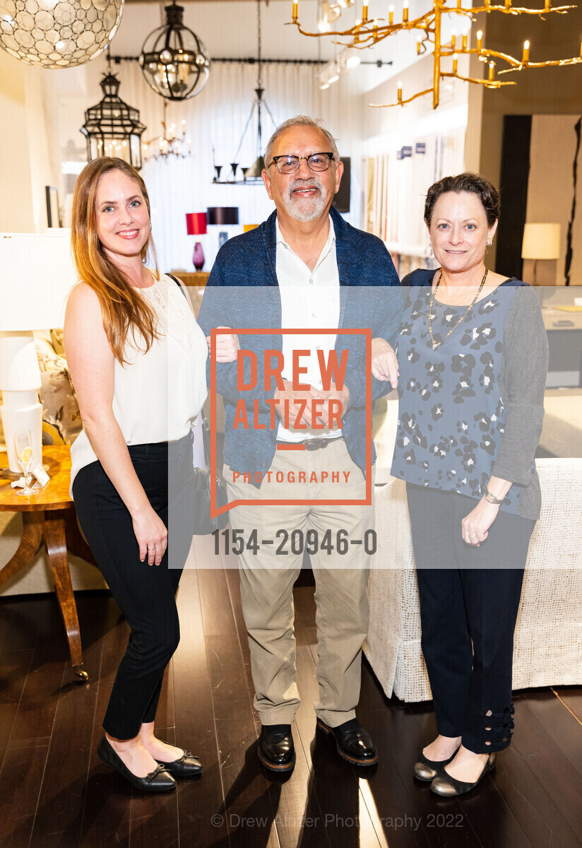 Holly Lawson, Suresh Mirchand, Georgina Rice, HEWN Meet The Makers Cocktail Party, Jeffrey Holt. 101 Henry Adams St, SF, CA 94103, October 18th, 2022, Photo #1154-20946-0 Holly Lawson, Suresh Mirchand, Georgina Rice, Photo #1154-20946-0