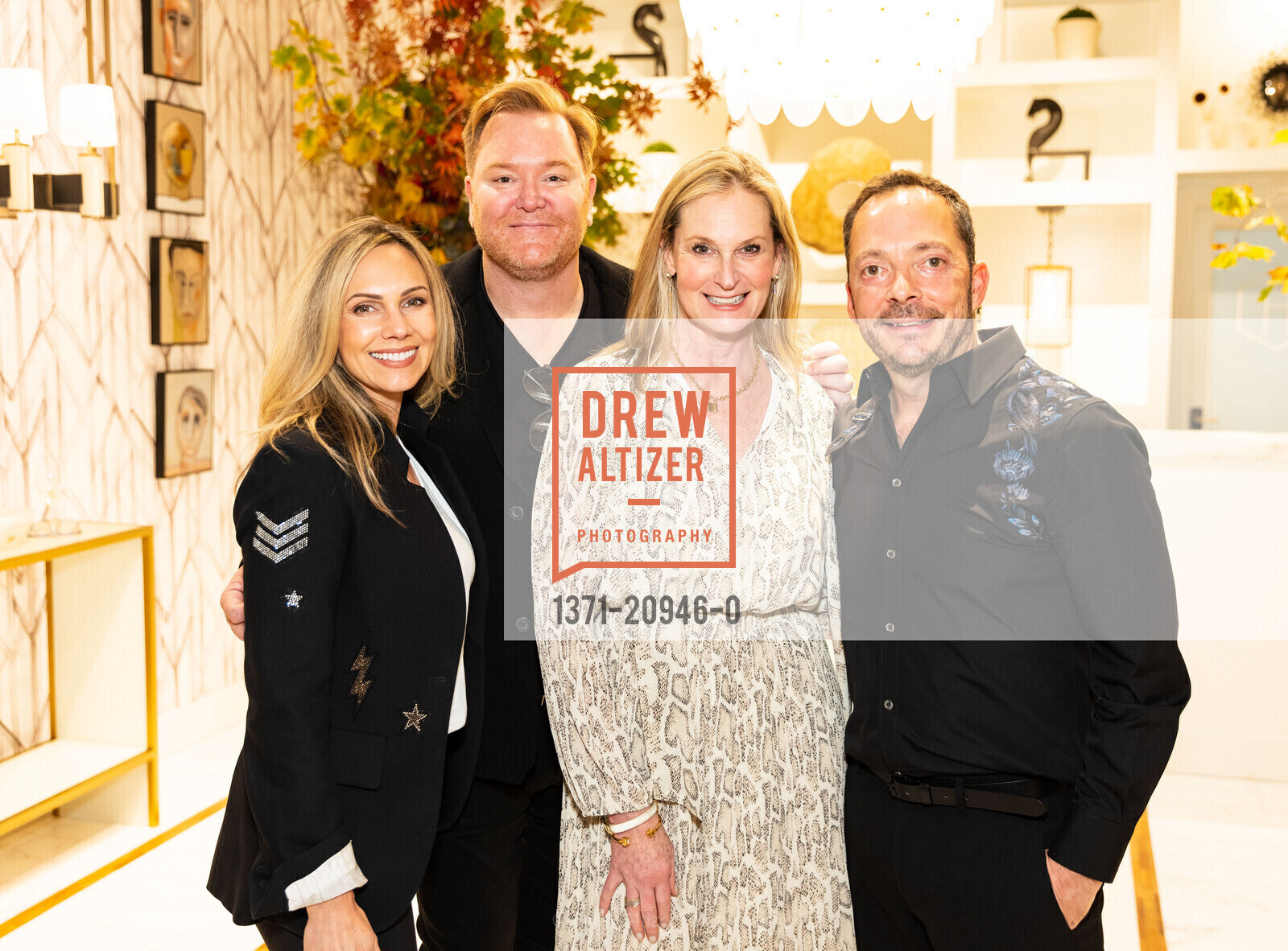 Casey Howard, Jeffrey Neve, Kim Harrison, Peter West, HEWN Meet The Makers Cocktail Party, Jeffrey Holt. 101 Henry Adams St, SF, CA 94103, October 18th, 2022, Photo #1371-20946-0 Casey Howard, Jeffrey Neve, Kim Harrison, Peter West, Photo #1371-20946-0
