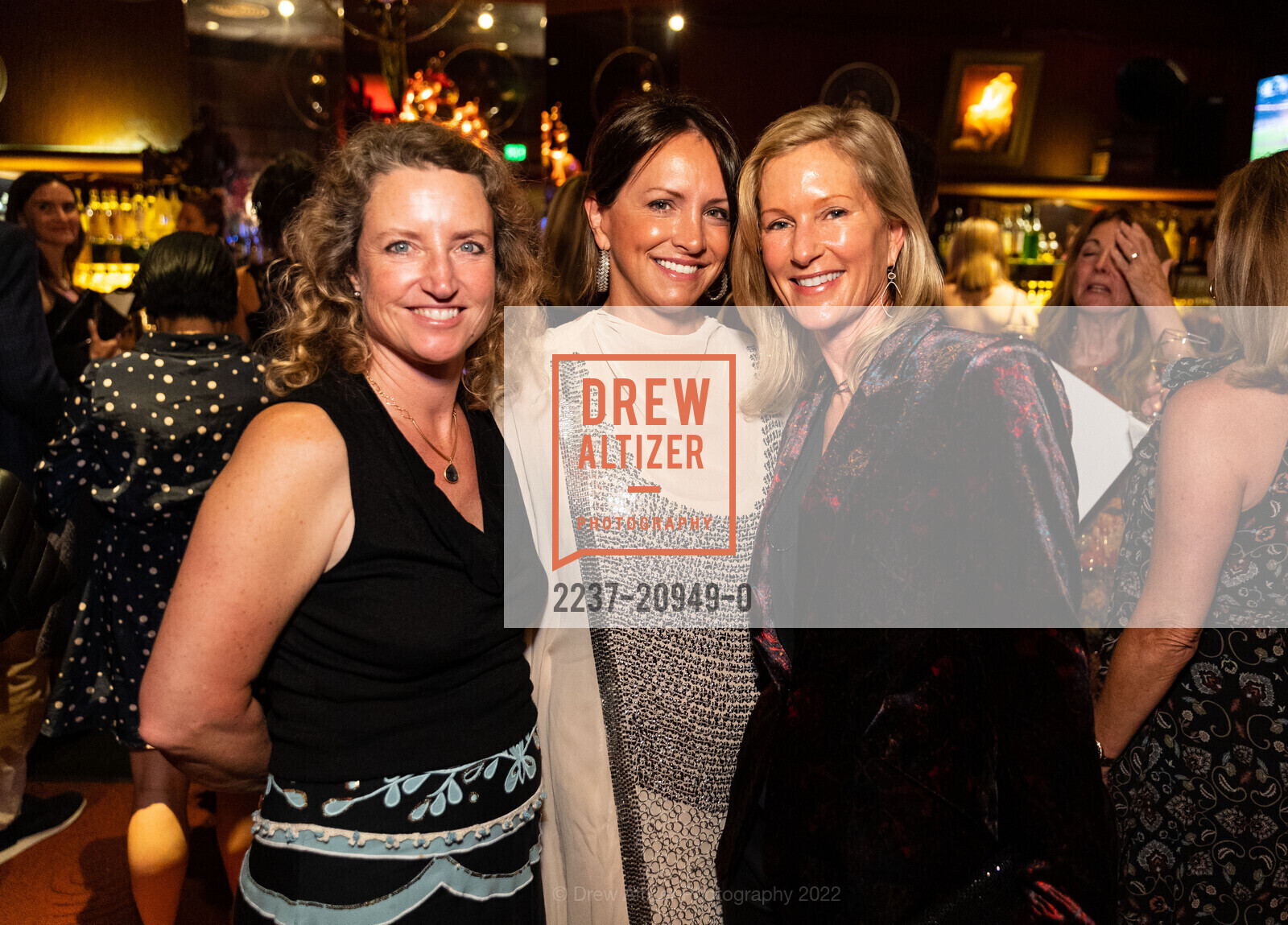 Tara Meehan, Amy Kacher, Christy Callahan, Bring Change To Mind's Revels & Revelations 10 Honoring Melissa McCarthy, Bimbo's 365 Club. 1025 Columbus Avenue, October 19th, 2022, Photo #2237-20949-0 Tara Meehan, Amy Kacher, Christy Callahan, Photo #2237-20949-0