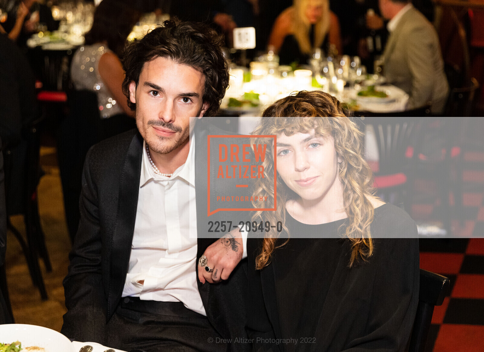 Nicholas Forlenza, Isabella Wilson, Bring Change To Mind's Revels & Revelations 10 Honoring Melissa McCarthy, Bimbo's 365 Club. 1025 Columbus Avenue, October 19th, 2022, Photo #2257-20949-0 Nicholas Forlenza, Isabella Wilson, Photo #2257-20949-0