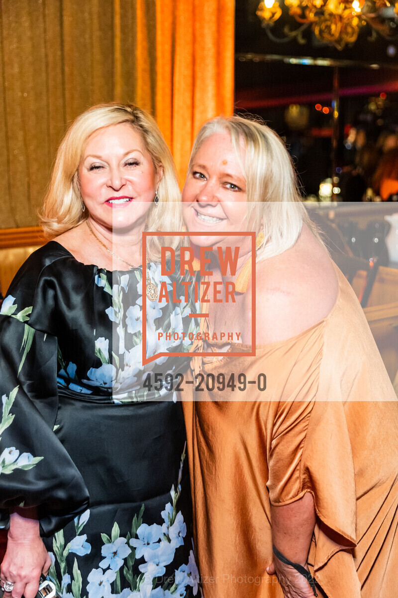 Kathryn Ramstad, Lori Puccinelli Stern, Bring Change To Mind's Revels & Revelations 10 Honoring Melissa McCarthy, Bimbo's 365 Club. 1025 Columbus Avenue, October 19th, 2022, Photo #4592-20949-0 Kathryn Ramstad, Lori Puccinelli Stern, Photo #4592-20949-0
