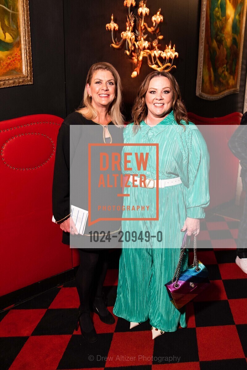 Pamela Harrington, Melissa McCarthy, Bring Change To Mind's Revels & Revelations 10 Honoring Melissa McCarthy, Bimbo's 365 Club. 1025 Columbus Avenue, Photo #1024-20949-0 Pamela Harrington, Melissa McCarthy, Photo #1024-20949-0