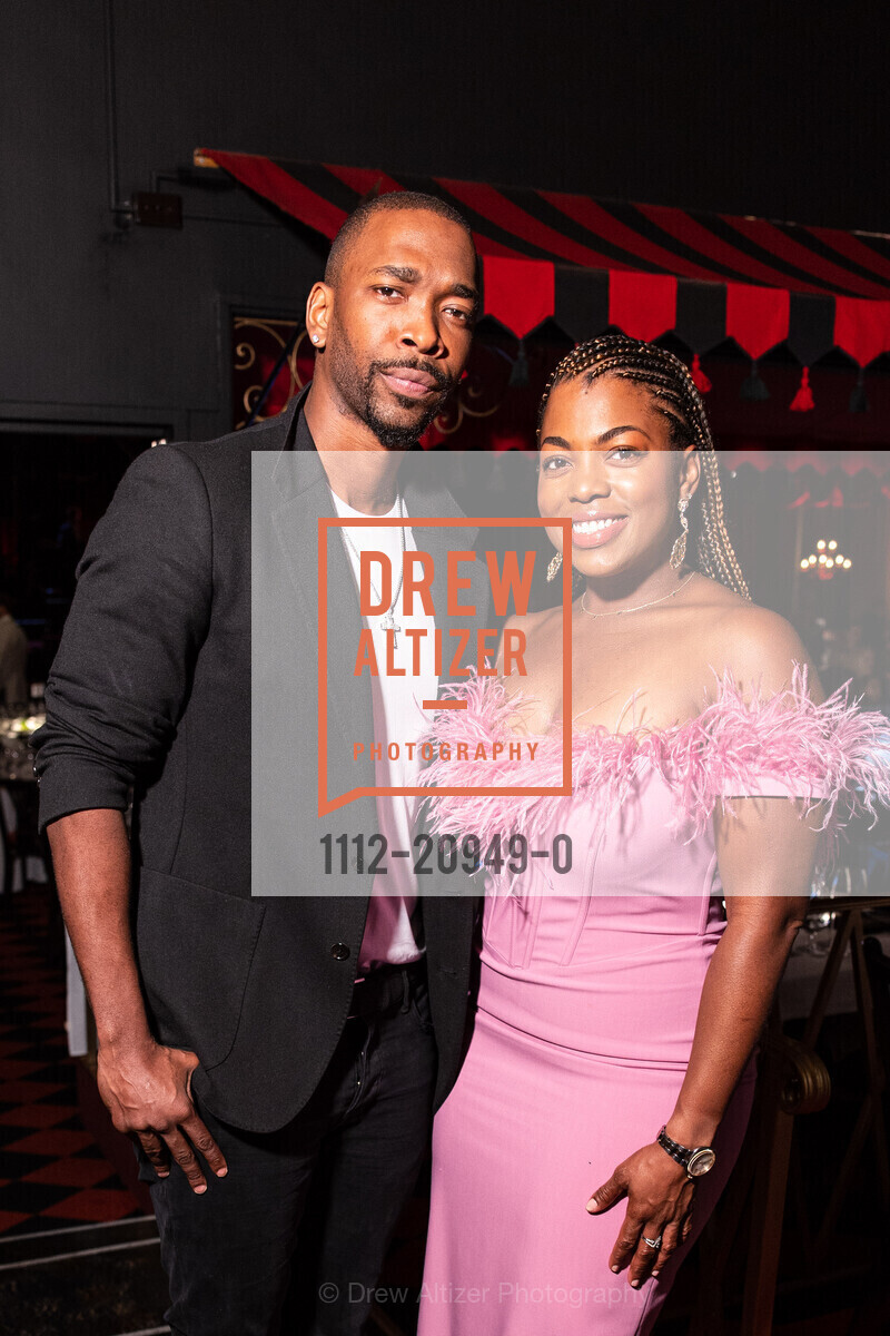 Jay Pharoah, Shaina Farrow, Bring Change To Mind's Revels & Revelations 10 Honoring Melissa McCarthy, Bimbo's 365 Club. 1025 Columbus Avenue, Photo #1112-20949-0 Jay Pharoah, Shaina Farrow, Photo #1112-20949-0