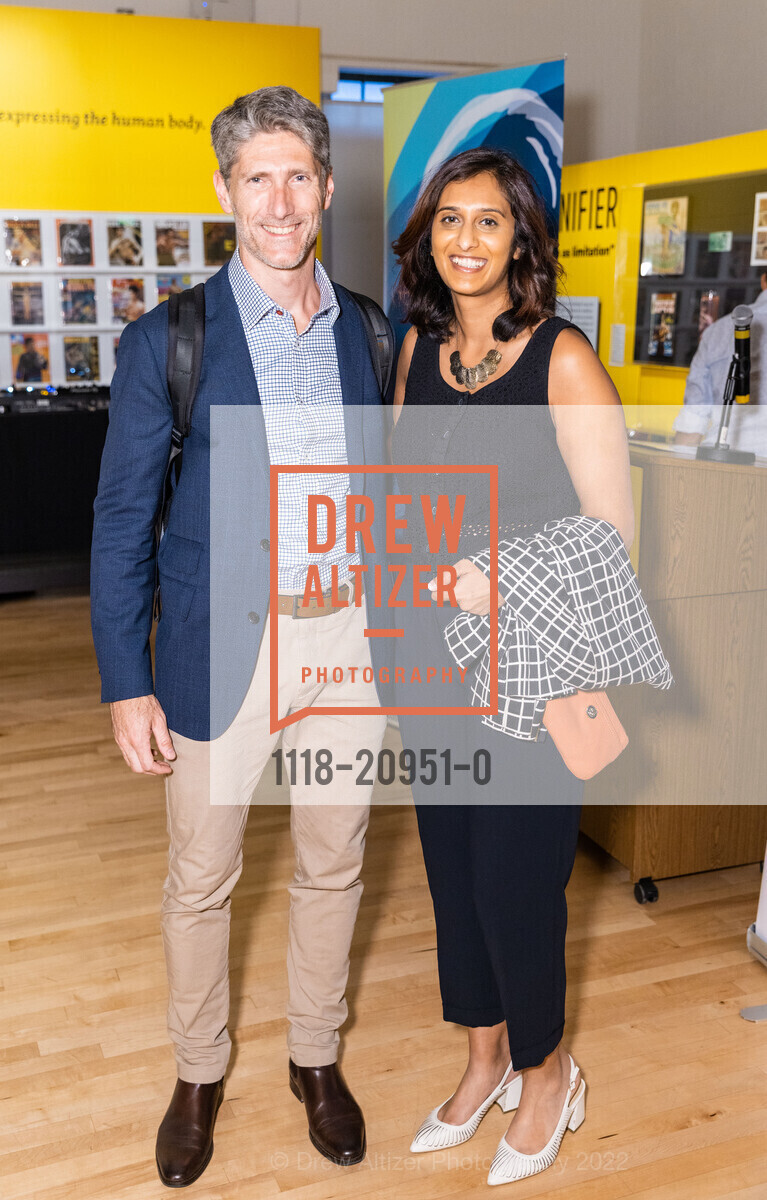 Jeremy Pollard, Alisha Marfatia, SFCC hosts Business After Hours at CHSA, Chinese Historical Society of America Museum. 965 Clay St, SF, CA 94108 US, October 19th, 2022, Photo #1118-20951-0 Jeremy Pollard, Alisha Marfatia, Photo #1118-20951-0