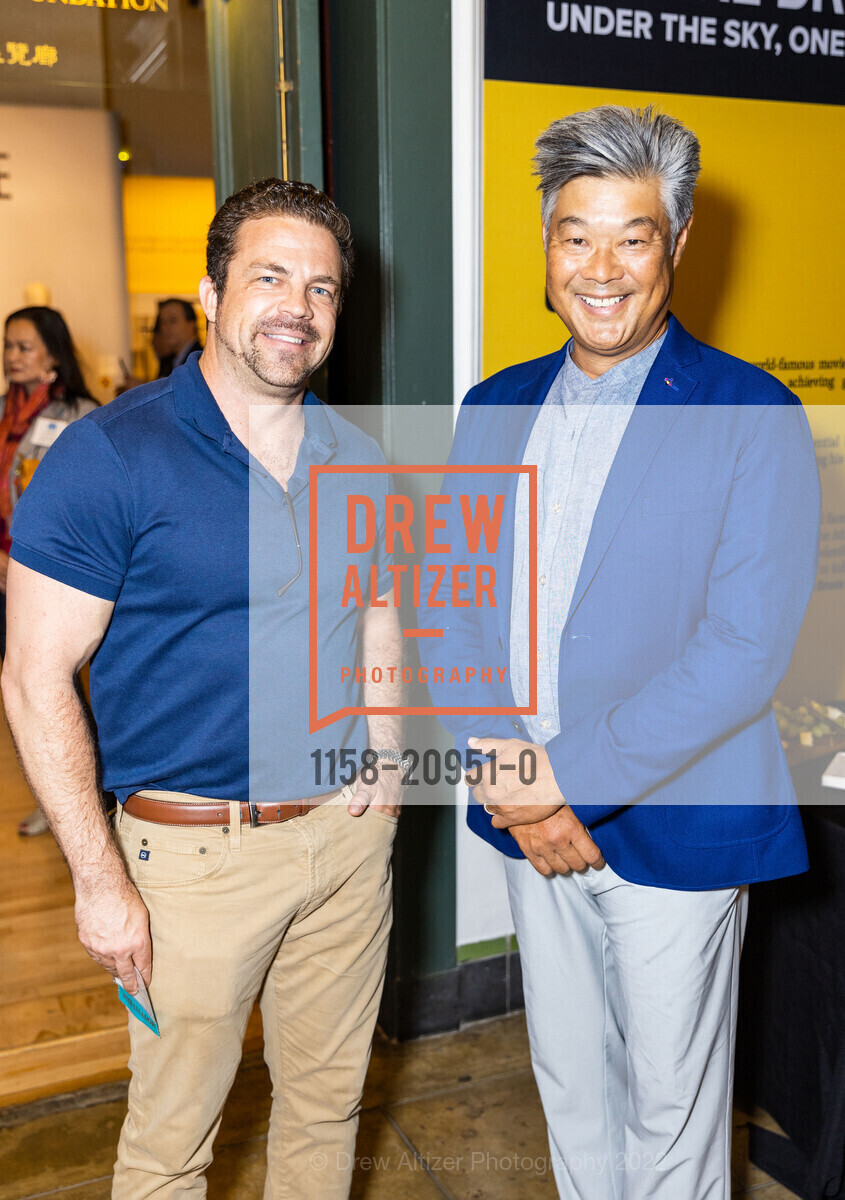 Sean Crowley, Rodney Fong, SFCC hosts Business After Hours at CHSA, Chinese Historical Society of America Museum. 965 Clay St, SF, CA 94108 US, October 19th, 2022, Photo #1158-20951-0 Sean Crowley, Rodney Fong, Photo #1158-20951-0