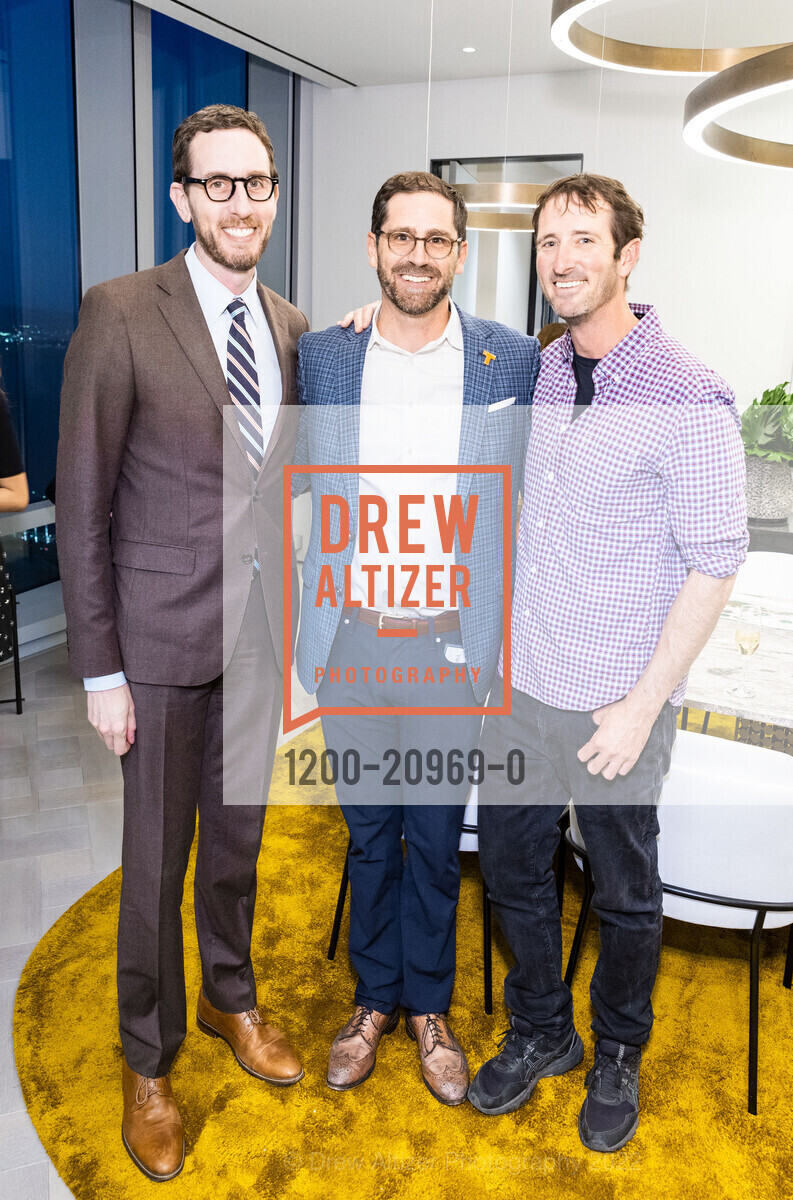 Scott Wiener, Adam Van De Water, Greg Riessen, 181 Fremont Celebrates the East Cut, 181 Fremont. 181 Fremont St, SF, CA 94105 US, October 26th, 2022, Photo #1200-20969-0 Scott Wiener, Adam Van De Water, Greg Riessen, Photo #1200-20969-0