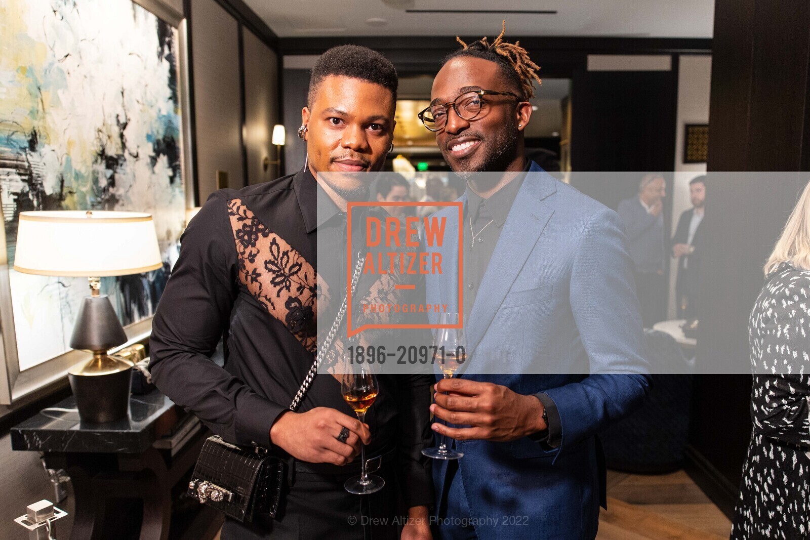 Tremaine Wheaton, Andrew Collins, BOND AND LVMH VIP Event, The Four Seasons Residences. 706 Mission St, SF, CA 94103 US, October 27th, 2022, Photo #1896-20971-0 Tremaine Wheaton, Andrew Collins, Photo #1896-20971-0
