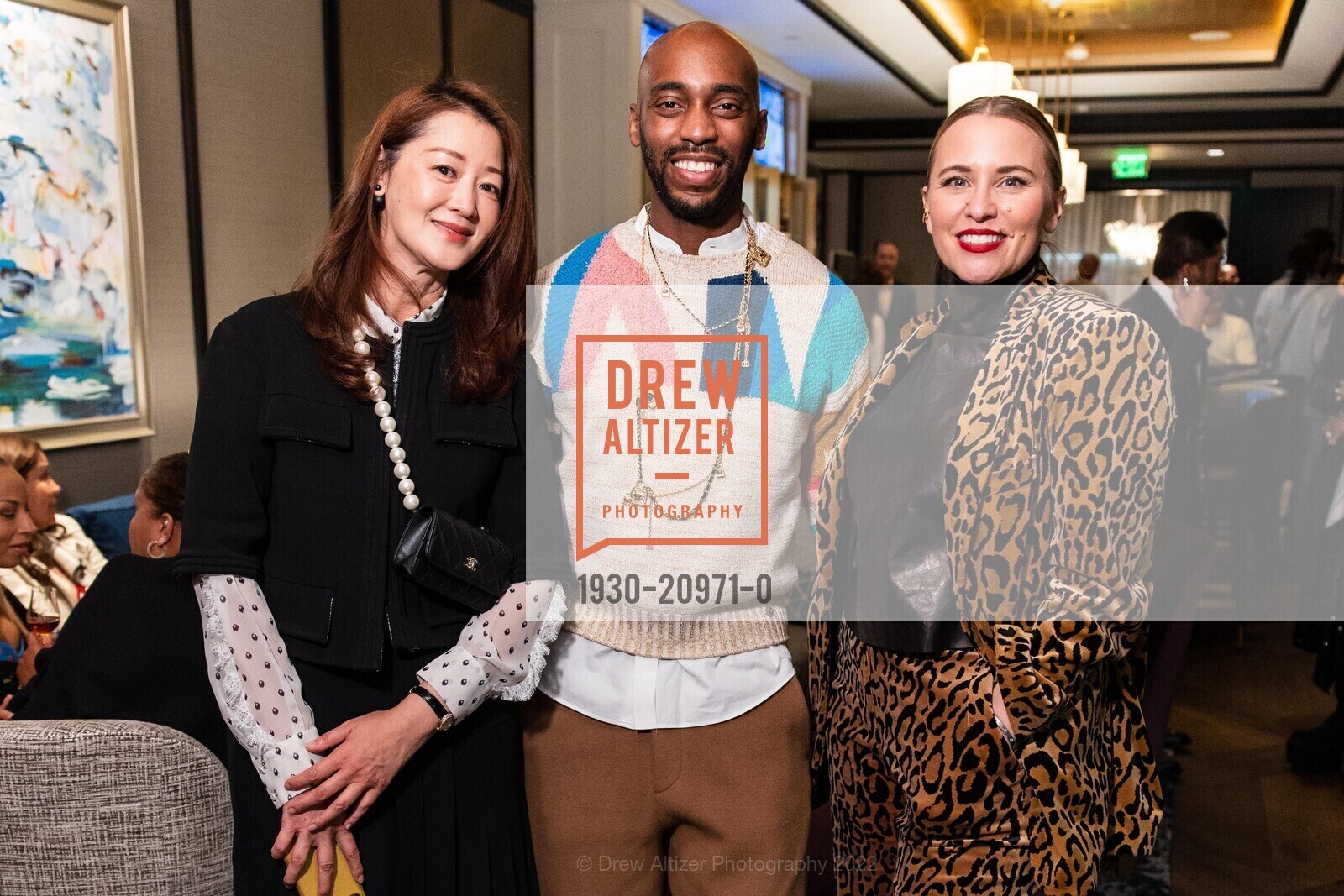 DeMarquis Young, Cori Taylor, BOND AND LVMH VIP Event, The Four Seasons Residences. 706 Mission St, SF, CA 94103 US, October 27th, 2022, Photo #1930-20971-0 DeMarquis Young, Cori Taylor, Photo #1930-20971-0
