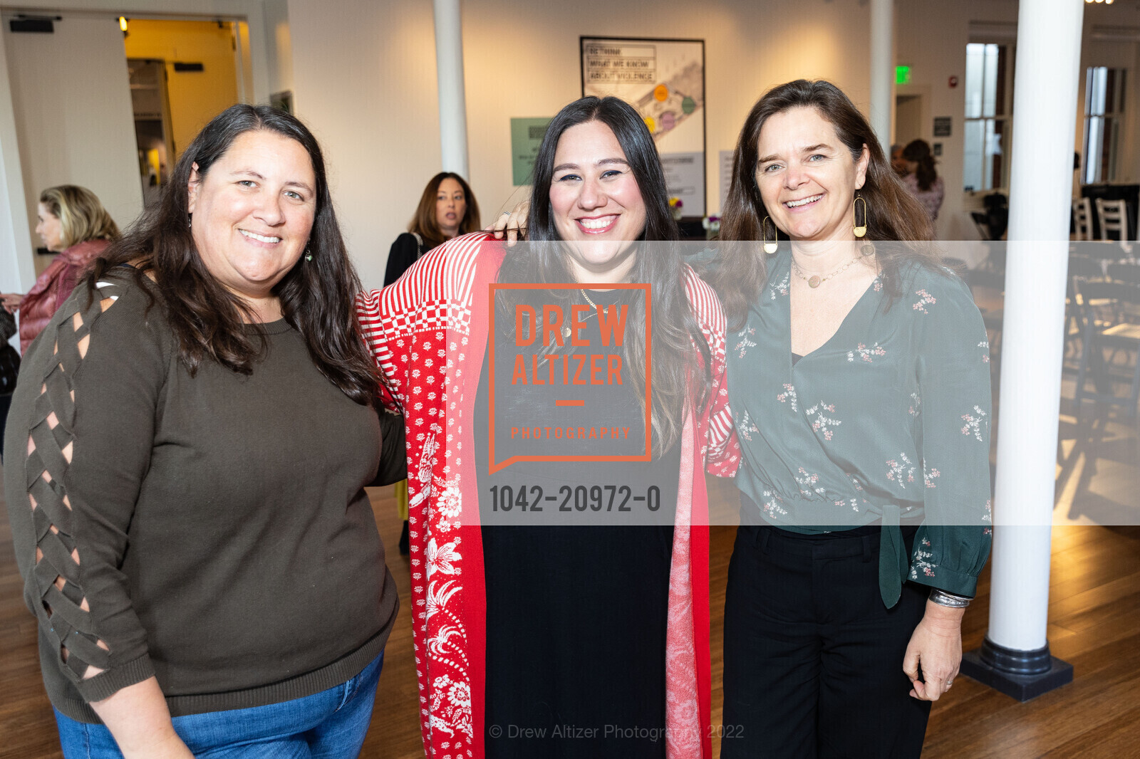 Tammy Aguiniga-Garretson with Elena Josway and Lisa James