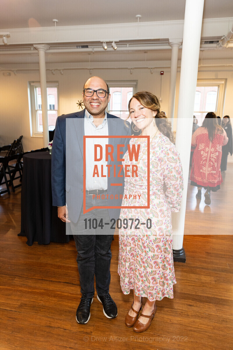 Farhan Zaidi, Rachael Fals, Photo #1104-20972-0