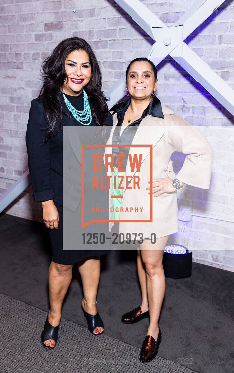 Francesca Vega, Ramneek Saini, SFCC hosts Excellence in Business Awards 2022, San Francisco Design Center Galleria. 101 Henry Adams St, SF, CA 94103 US, October 27th, 2022, Photo #1250-20973-0 Francesca Vega, Ramneek Saini, Photo #1250-20973-0