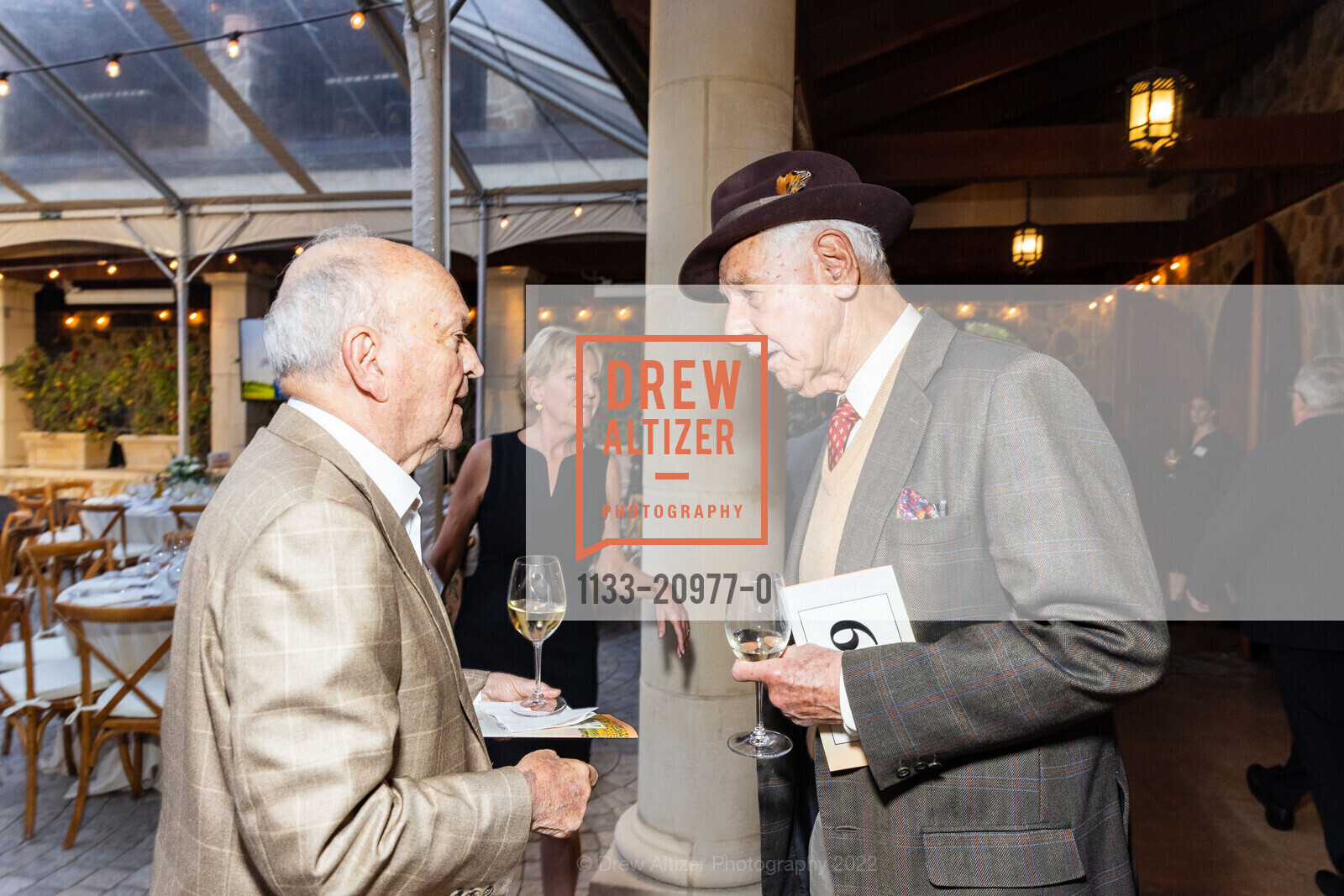 Claude Perasso, Carlos Bea, A Night in Tuscany NBCC's Annual Fall Gala 2022, Jacuzzi Family Vineyards. 24724 Arnold Dr, Sonoma, CA 95476 US, October 29th, 2022, Photo #1133-20977-0 Claude Perasso, Carlos Bea, Photo #1133-20977-0