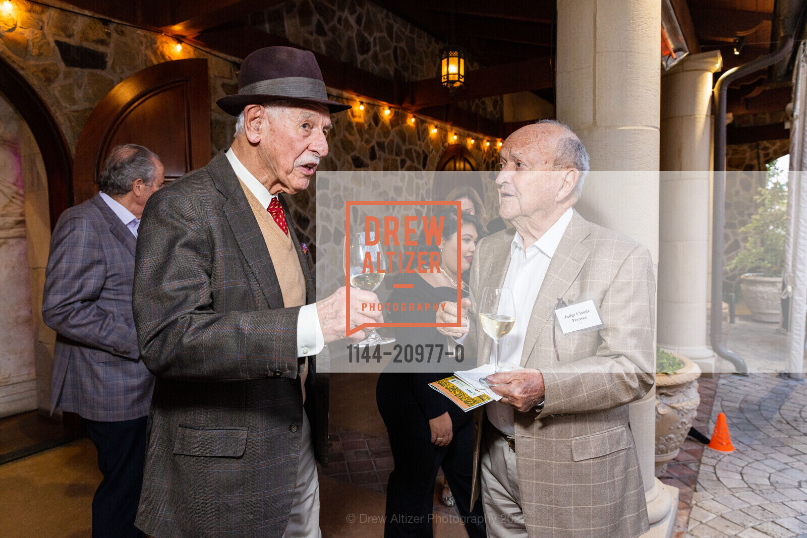 Carlos Bea, Claude Perasso, A Night in Tuscany NBCC's Annual Fall Gala 2022, Jacuzzi Family Vineyards. 24724 Arnold Dr, Sonoma, CA 95476 US, October 29th, 2022, Photo #1144-20977-0 Carlos Bea, Claude Perasso, Photo #1144-20977-0
