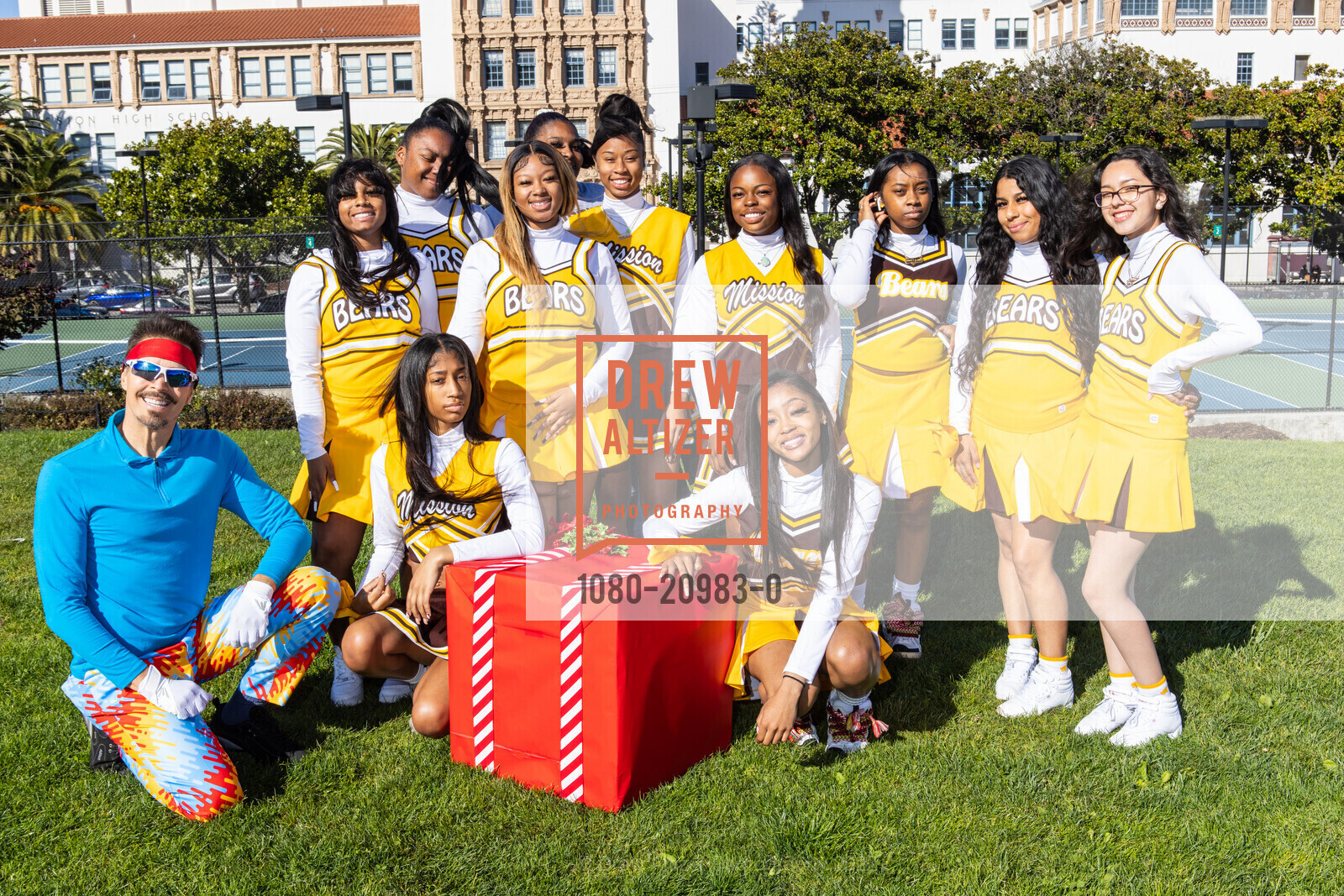 Paris Simone, Ray'ana Reynaldo, Erika Carter, Akayla Clyburn, Wa'lae Pellette, Kaelynn Martin, Julissa Rhodes, Elizabeth Luara, Jacqueline Morenco, Elizabeth Luarca, Shoot for Pom Pom's for Mission High Cheerleaders!, Mission High School. 3750 18th St, SF, CA 94114 US, November 1st, 2022, Photo #1080-20983-0 Paris Simone, Ray'ana Reynaldo, Erika Carter, Akayla Clyburn, Wa'lae Pellette, Kaelynn Martin, Julissa Rhodes, Elizabeth Luara, Jacqueline Morenco, Elizabeth Luarca, Photo #1080-20983-0