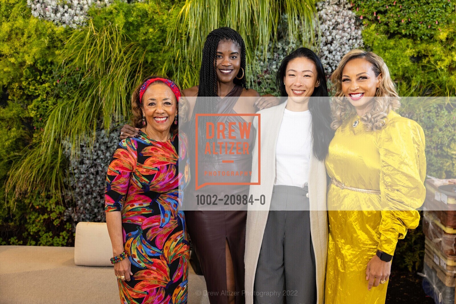 Paula Collins, Tyra Fennell, Sonya Yu, Jeanne Anyanwu McCoy, Swearing in Ceremony for Arts Commissioner, Four One Nine. 419 10th St, SF, CA 94103 US, November 1st, 2022, Photo #1002-20984-0 Paula Collins, Tyra Fennell, Sonya Yu, Jeanne Anyanwu McCoy, Photo #1002-20984-0